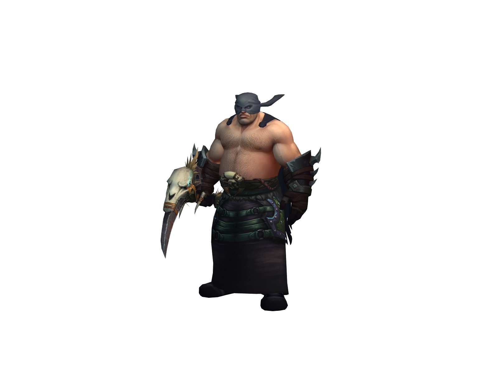 Hohuidre 3D character render