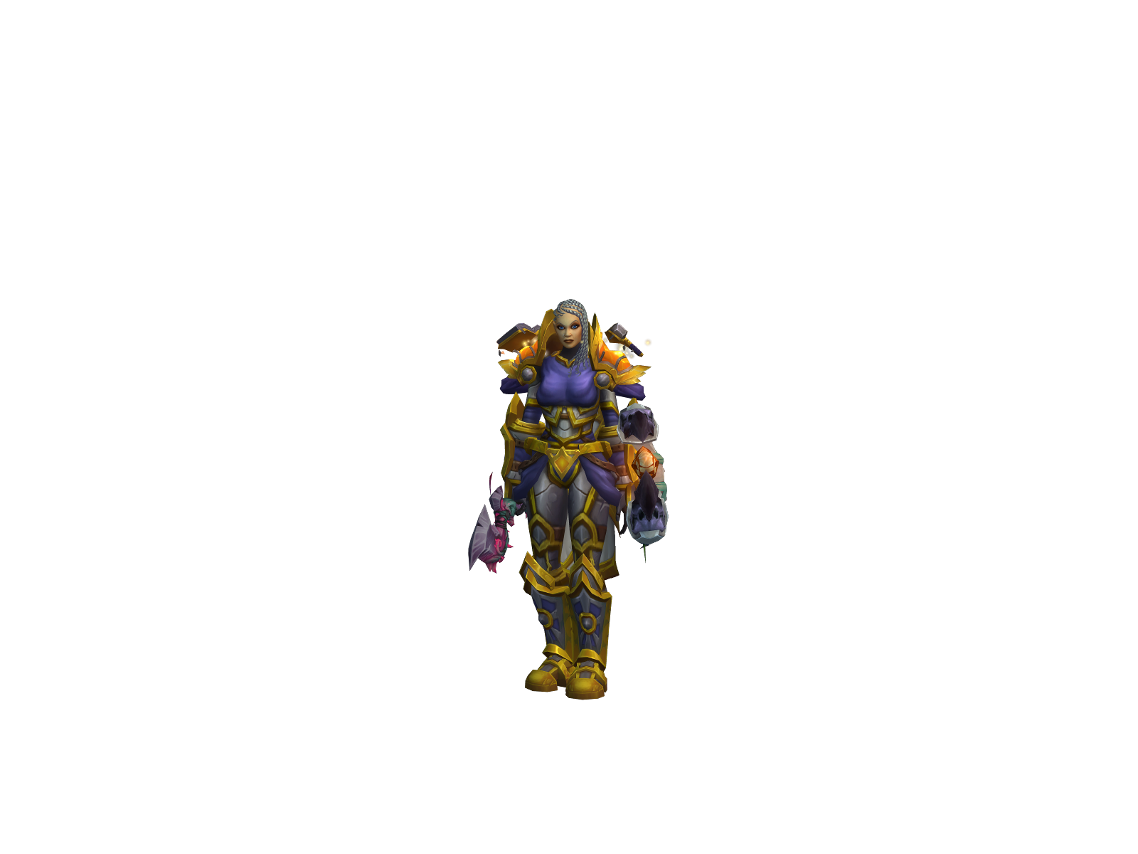 Nahlid 3D character render