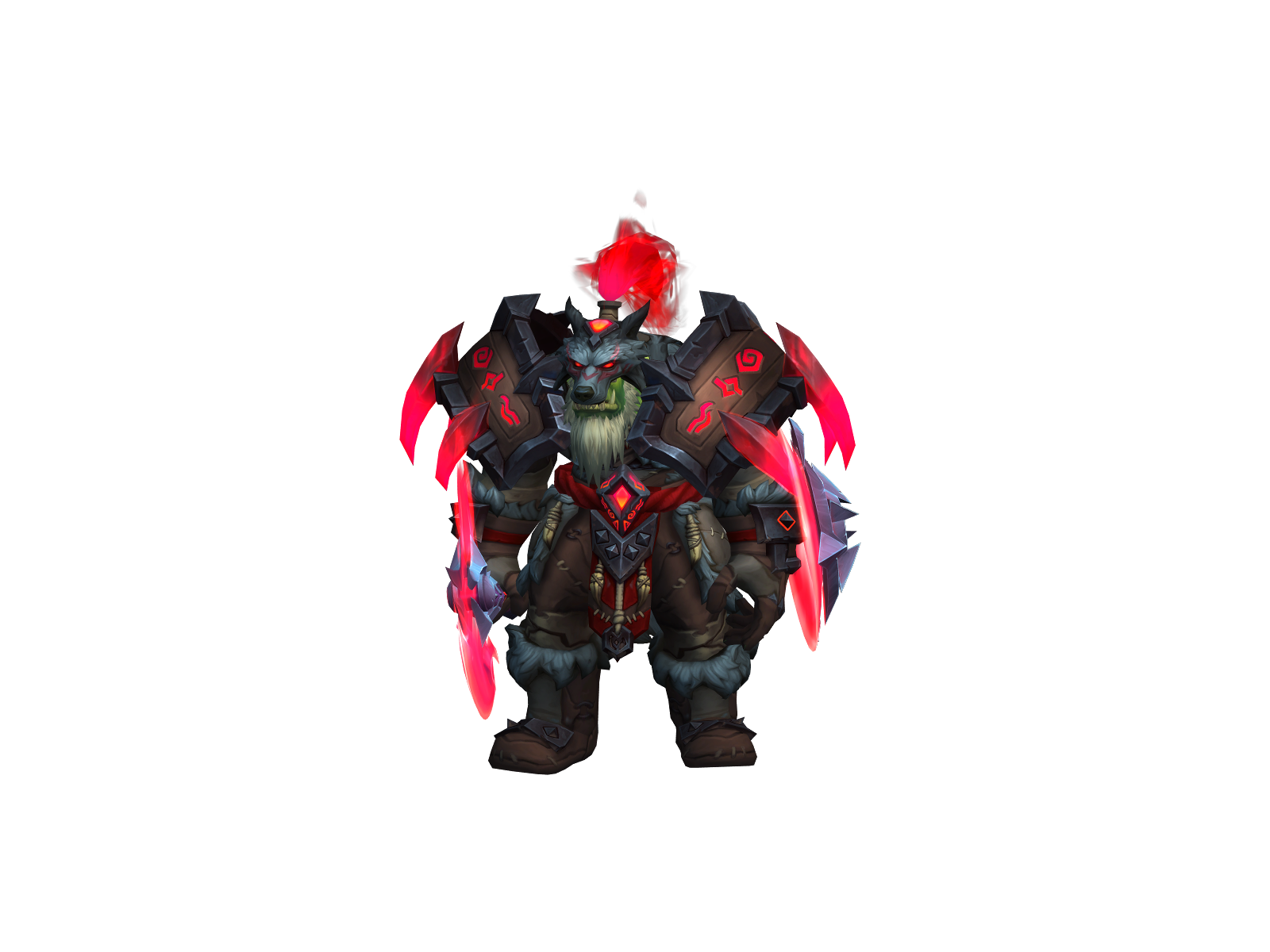 Ruglub 3D character render