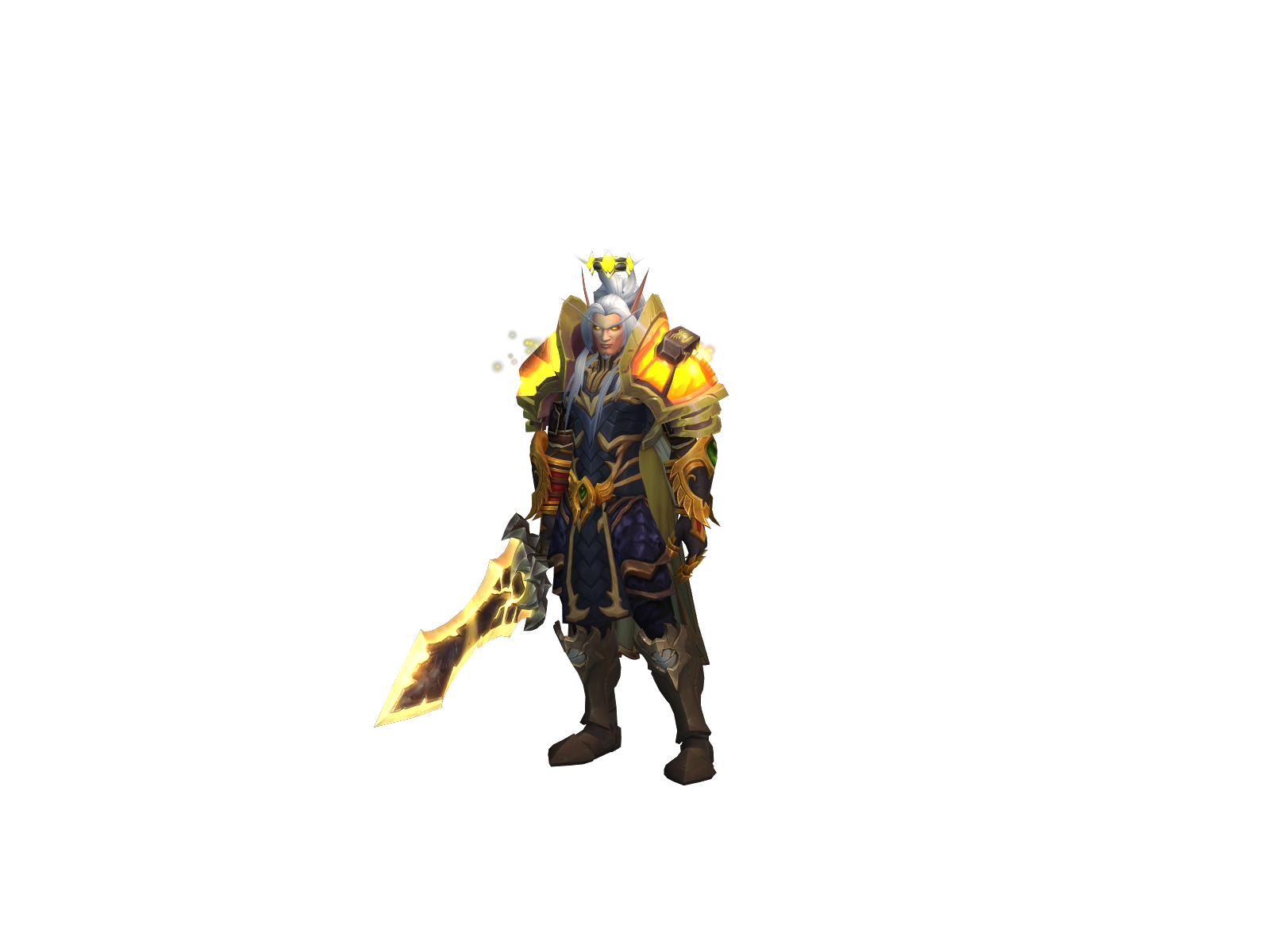 Daerine 3D character render