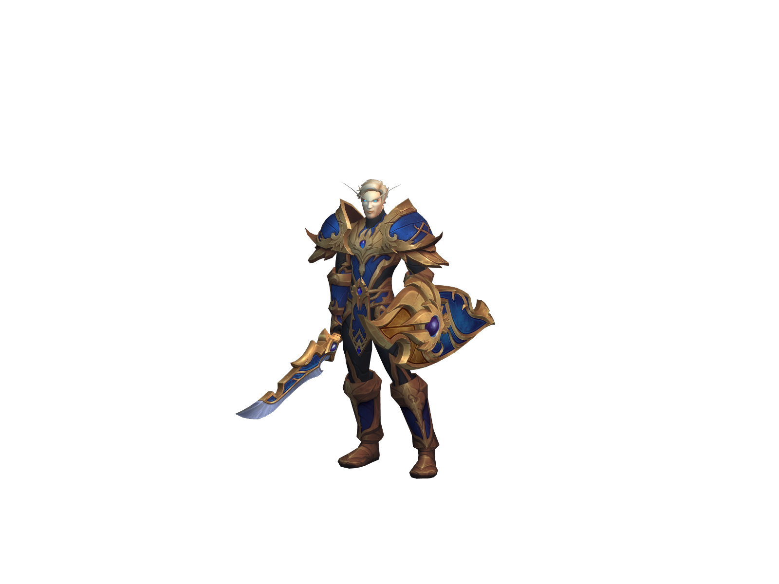 Voren 3D character render