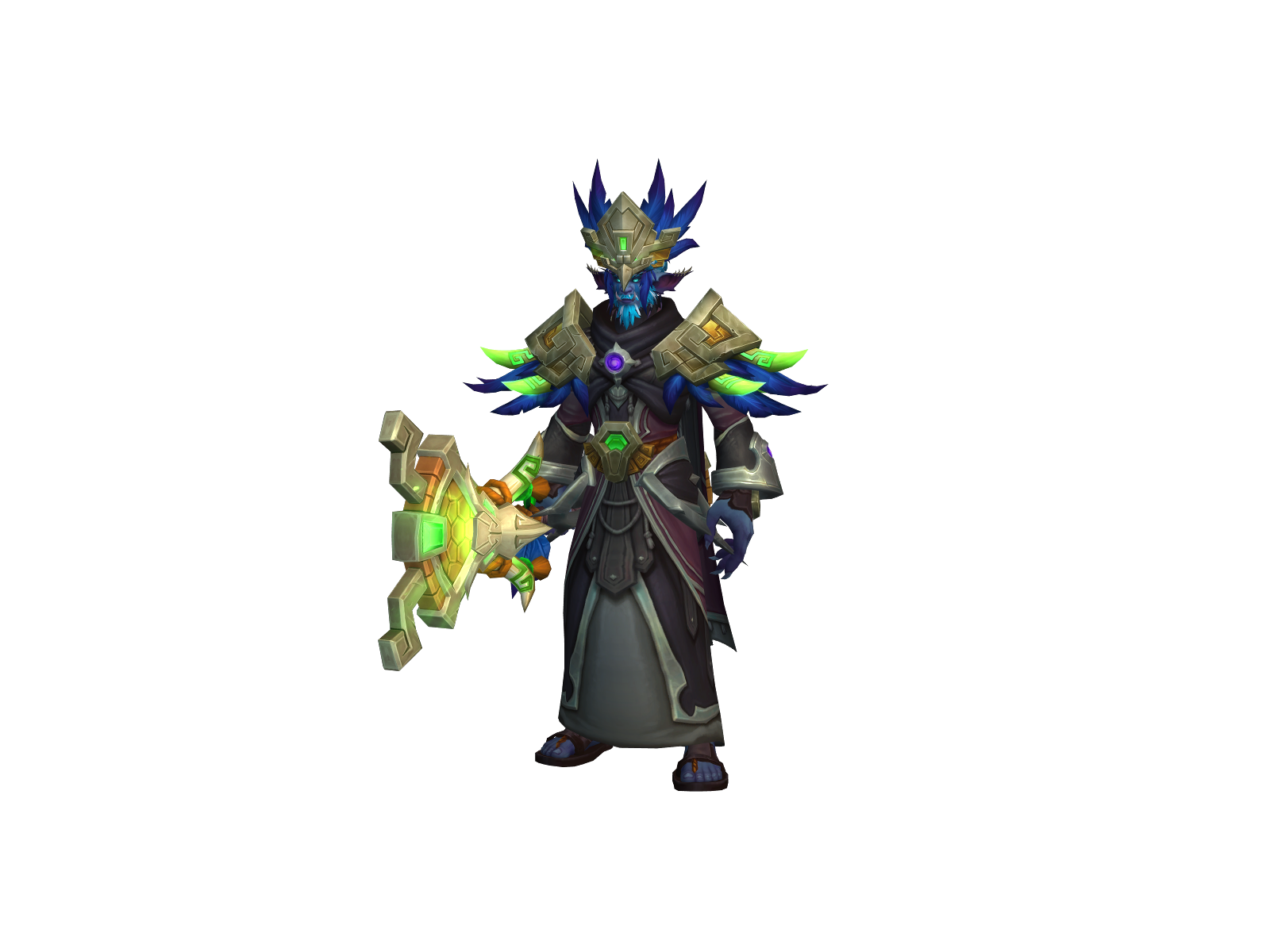 Kirth 3D character render