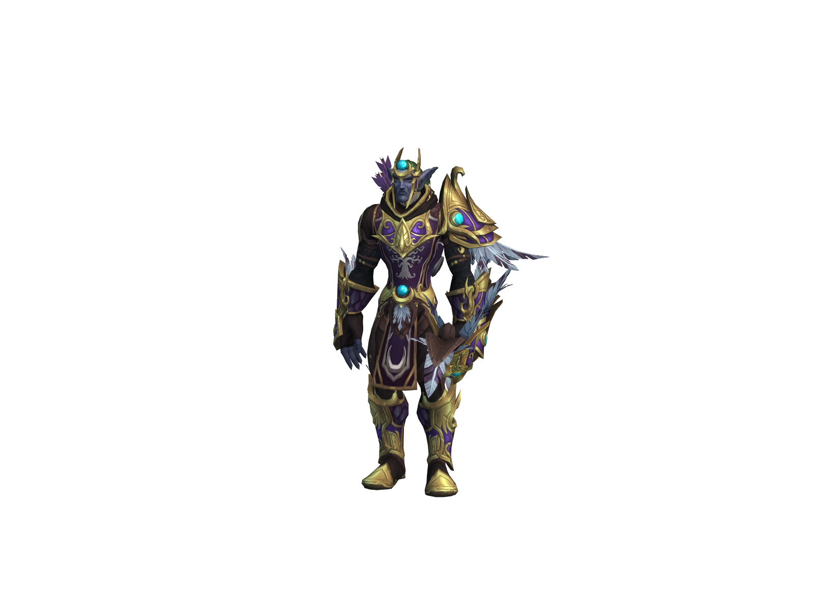 Kiardan 3D character render