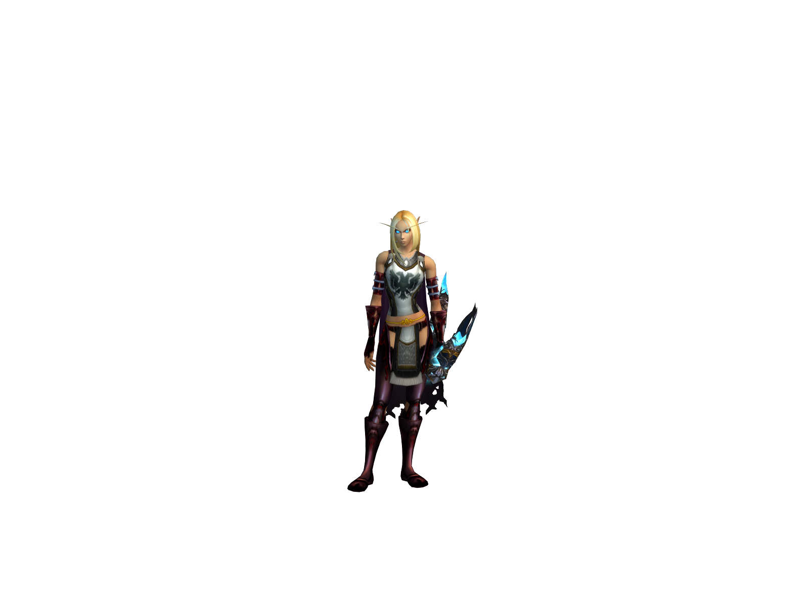 Auliarele 3D character render