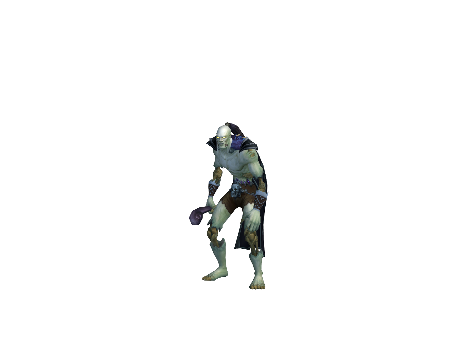 Scorbute 3D character render