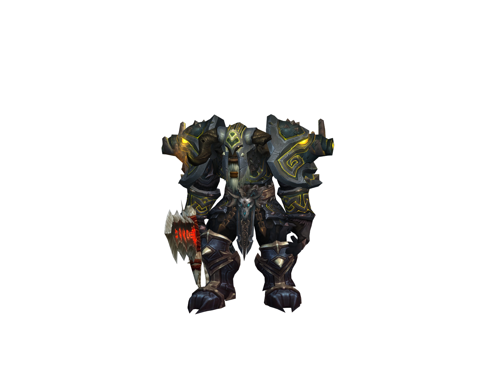 Pochøu 3D character render