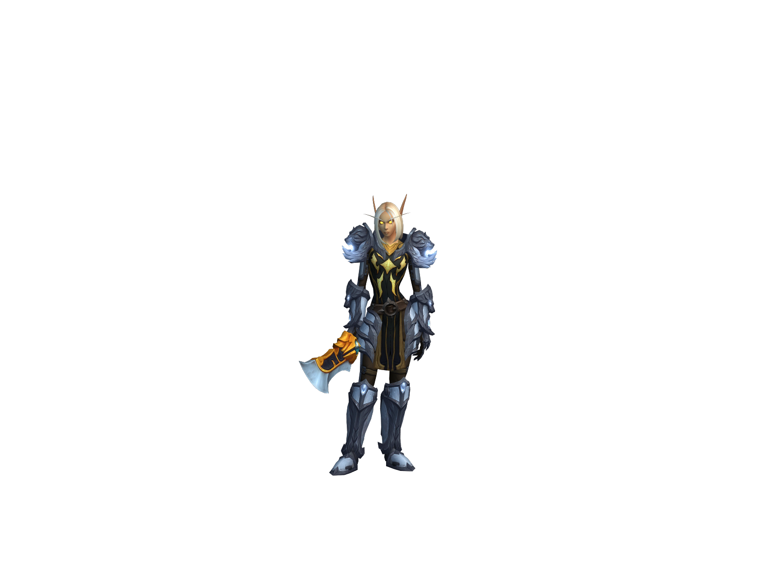 Evengel 3D character render