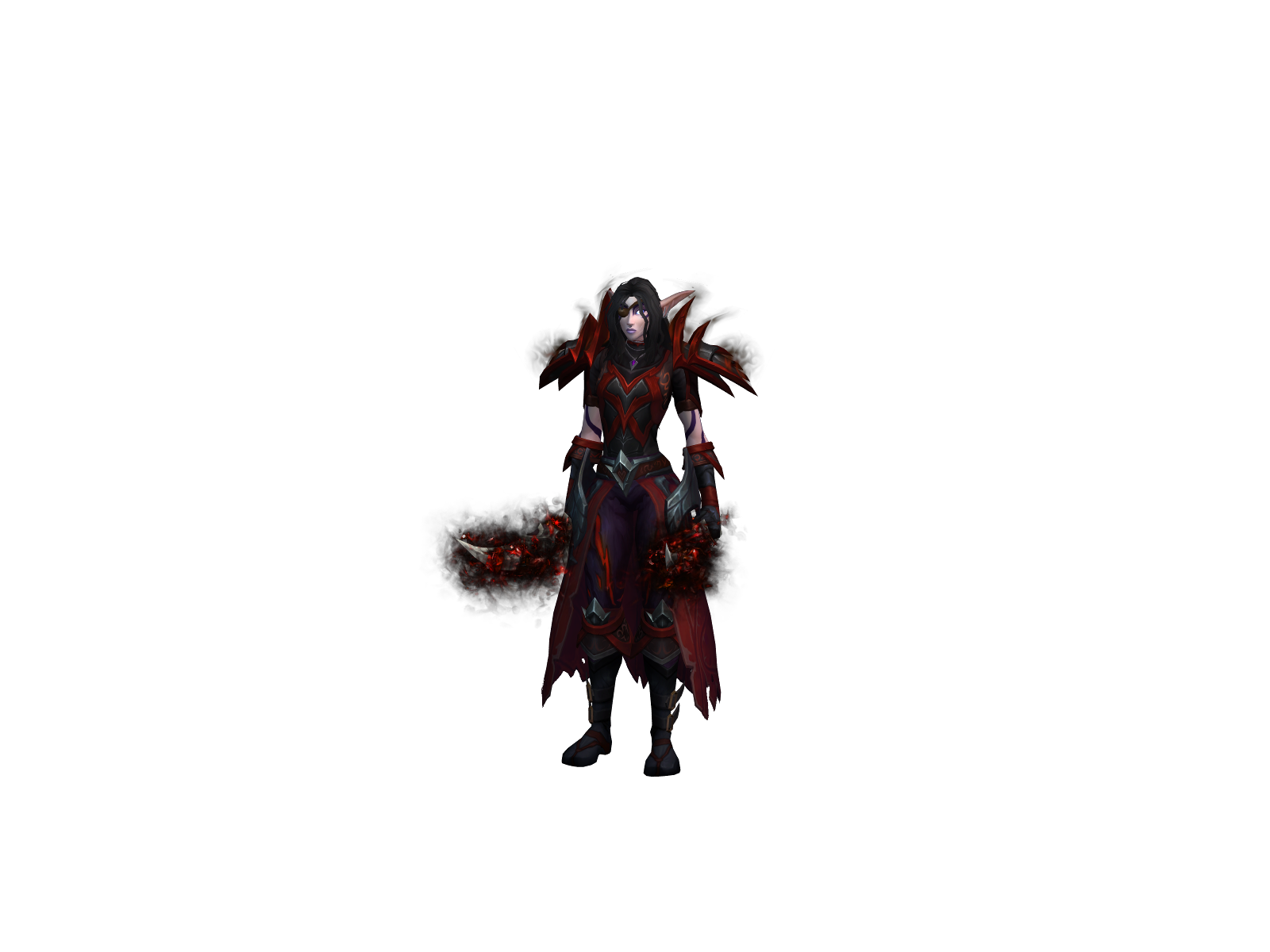 Eborïal 3D character render