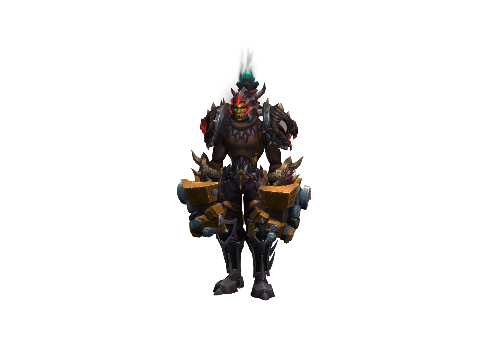 Plexiglass 3D character render