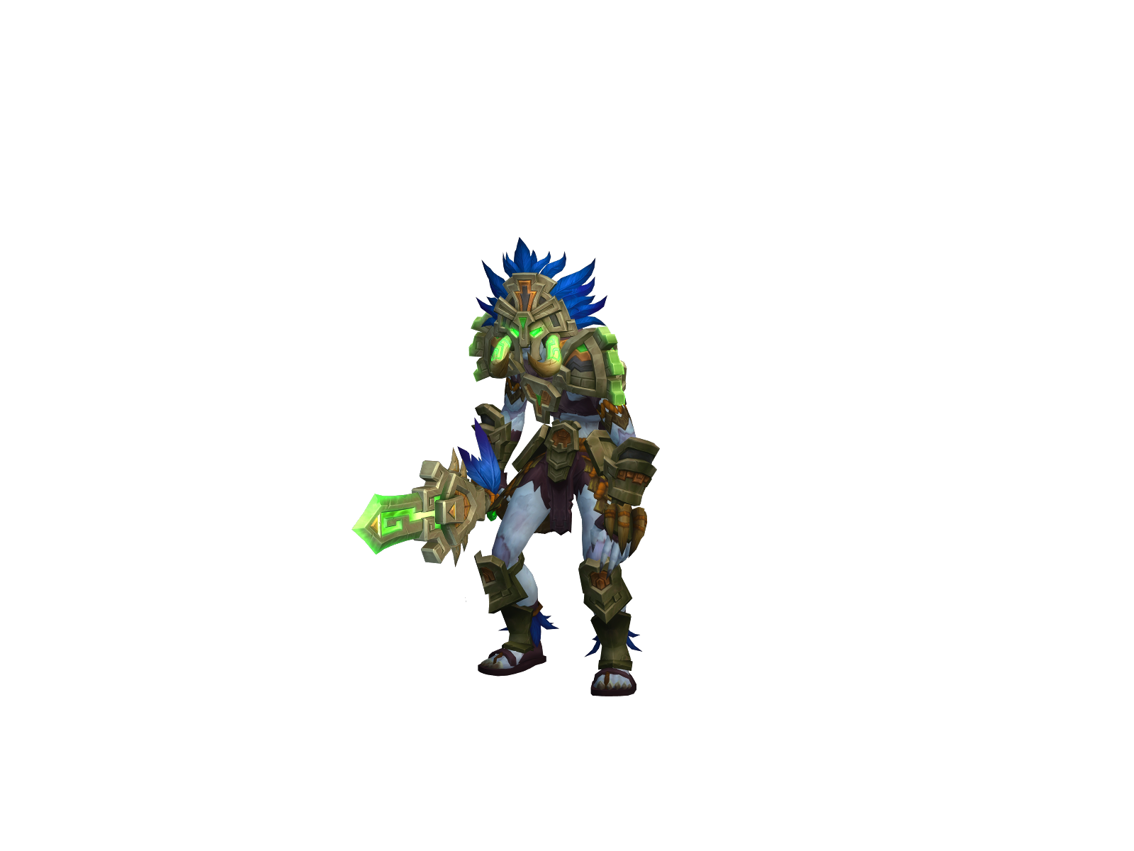 Irugar 3D character render