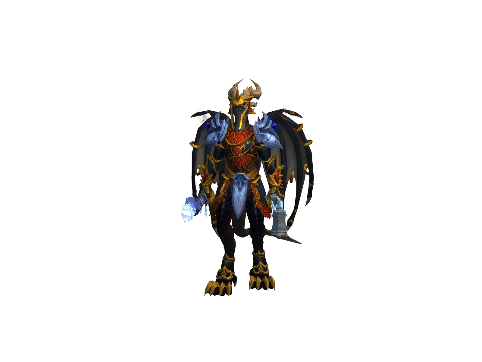 Lhanak 3D character render