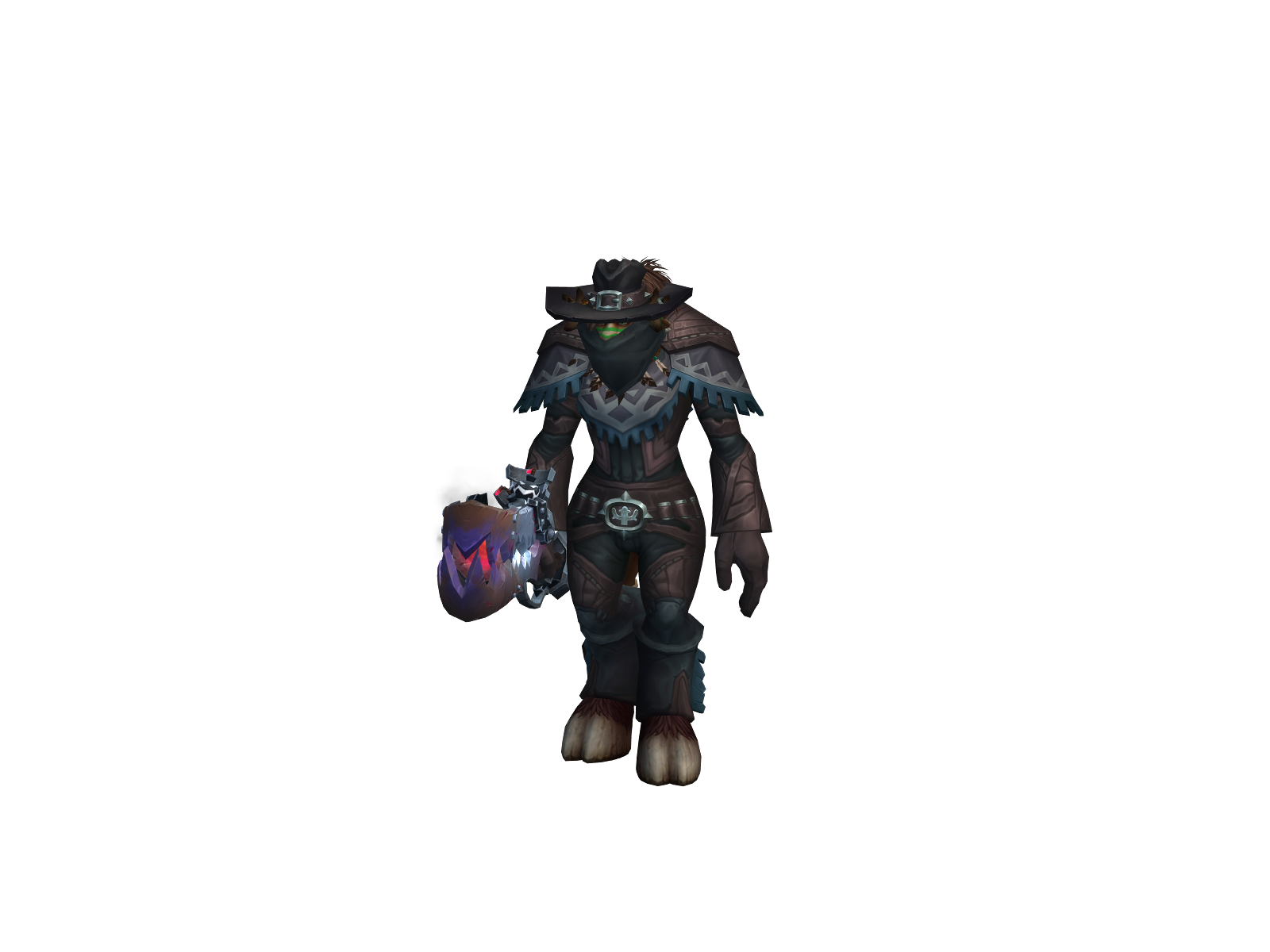 Fritox 3D character render