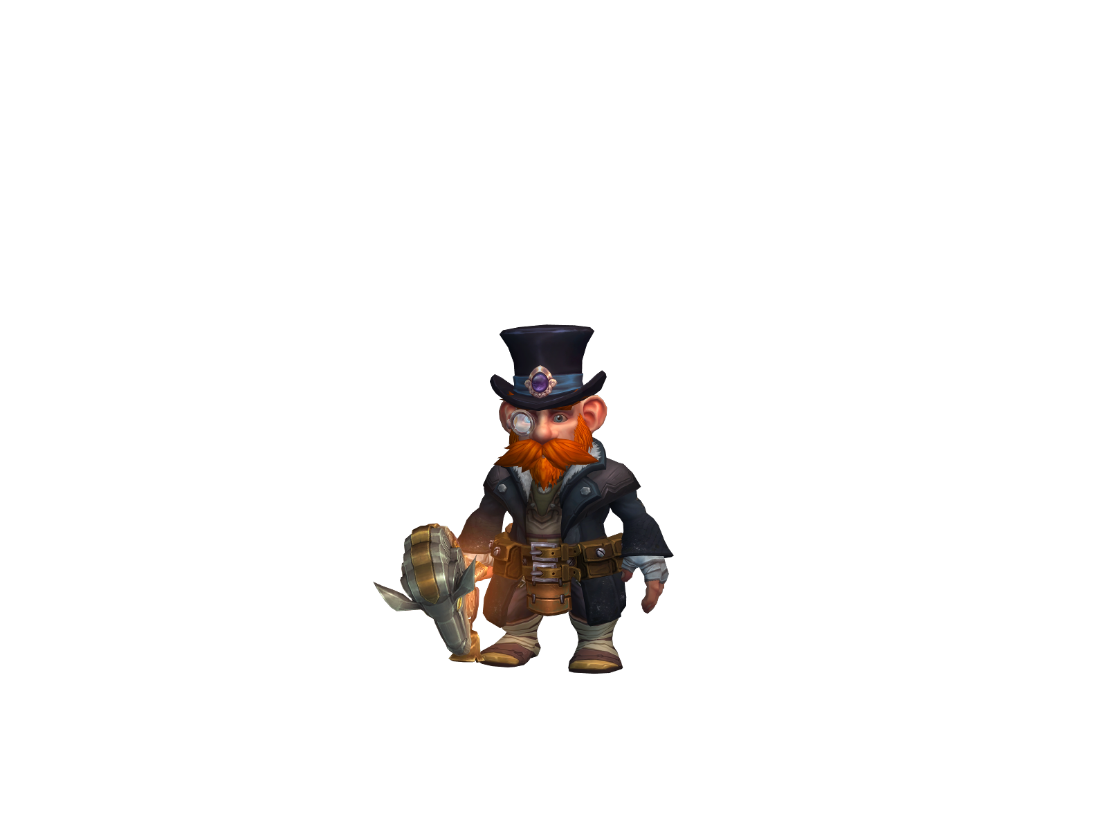 Knivel 3D character render