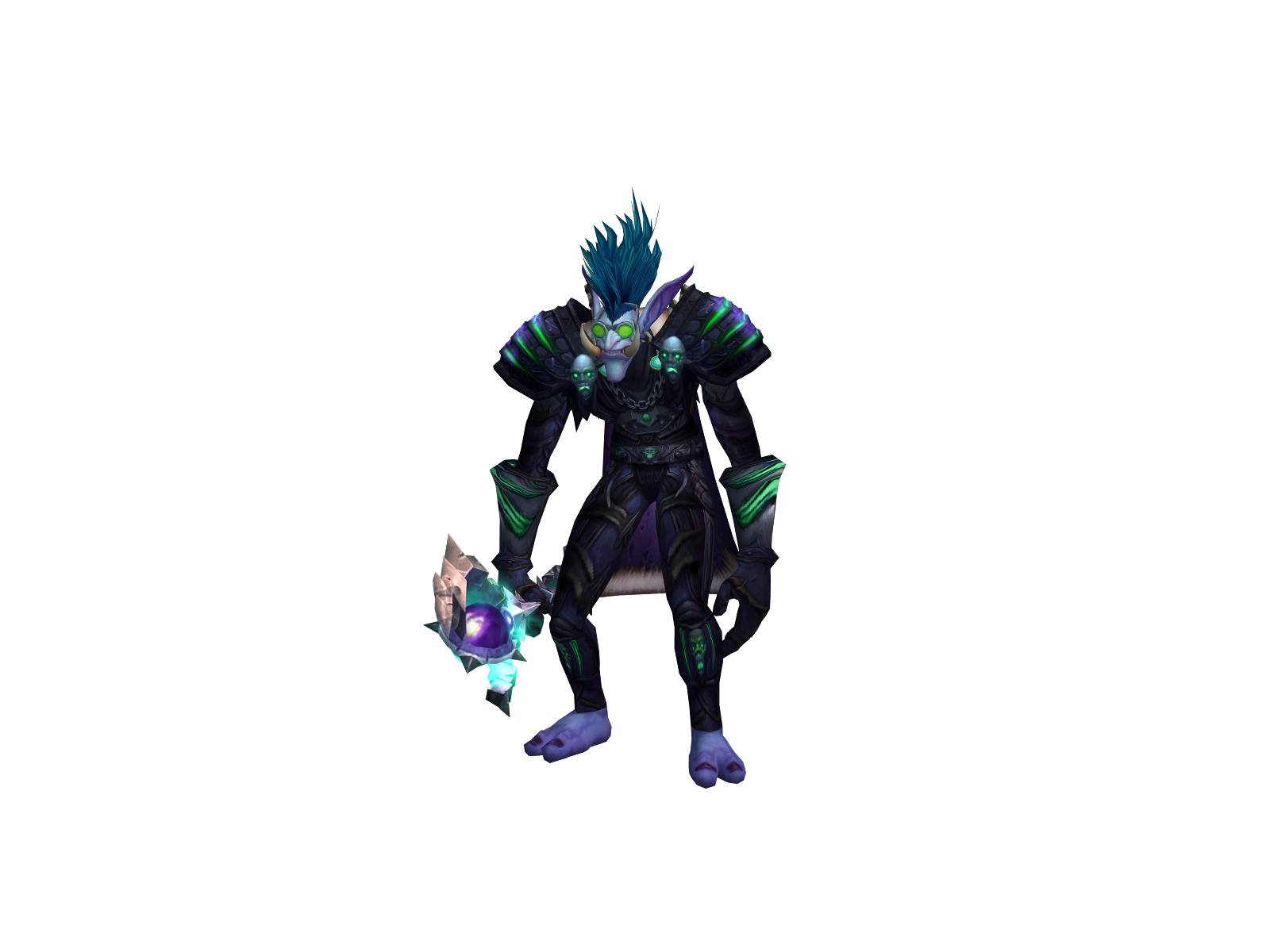 Tyakay 3D character render