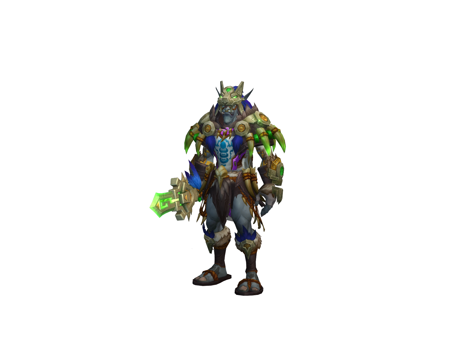 Forak 3D character render