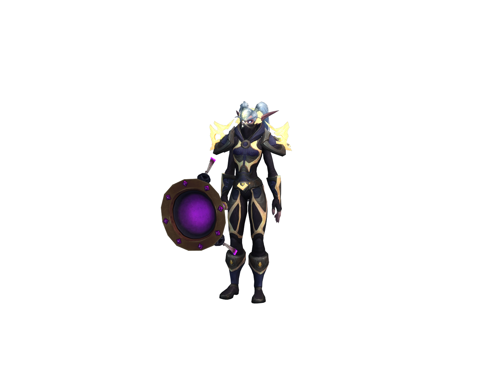 Silanah 3D character render