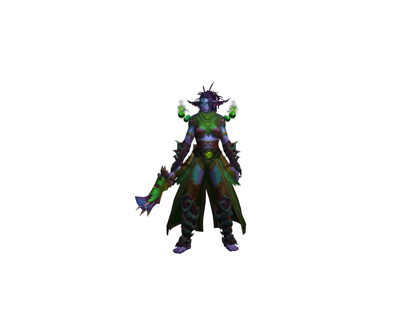 Kamakamakama 3D character render