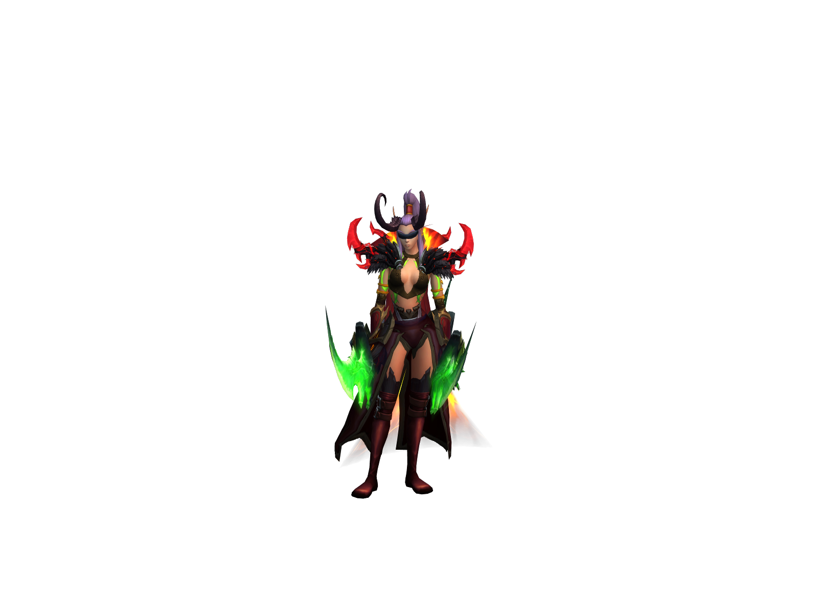 Shliana 3D character render