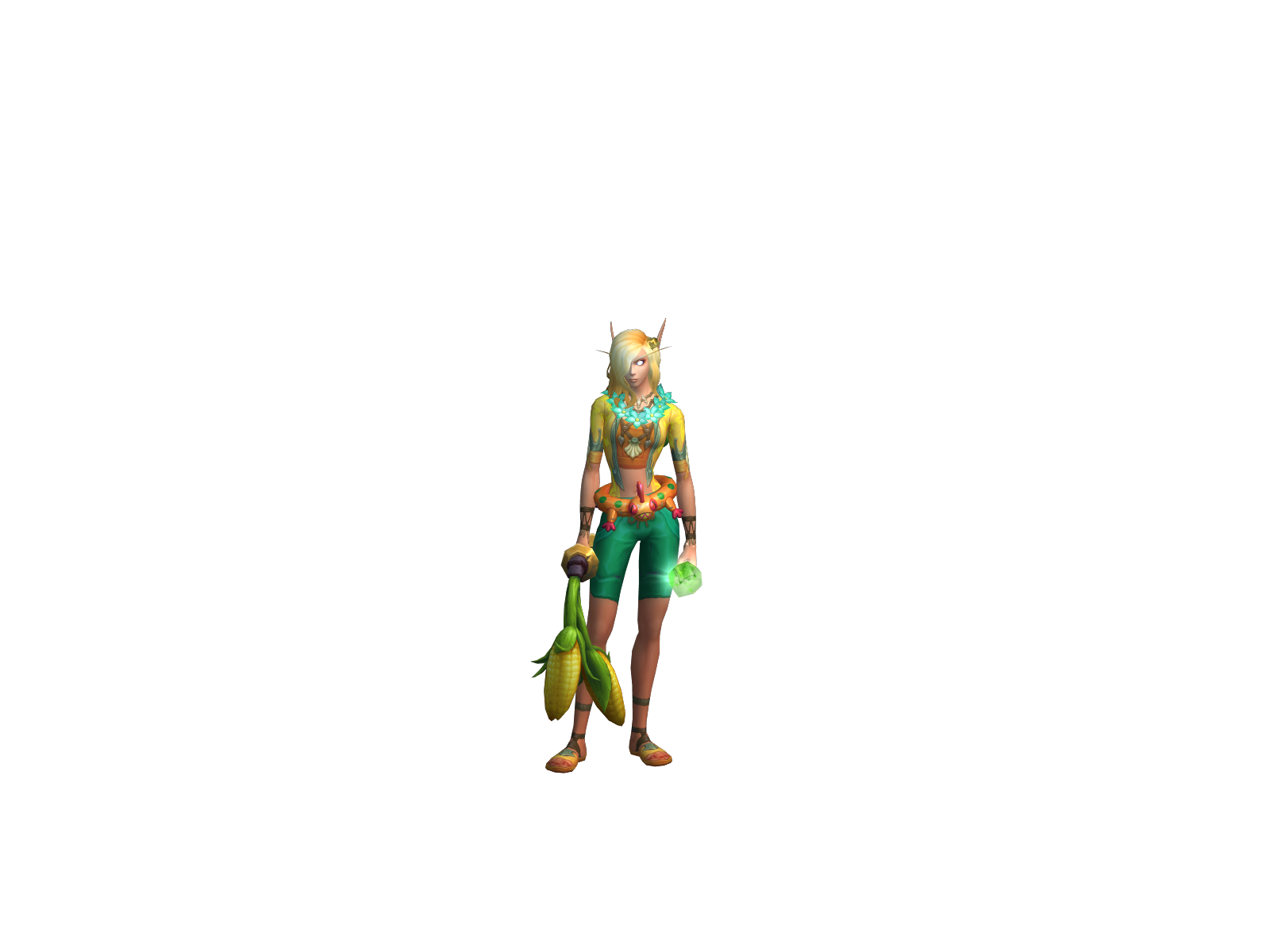 Angel 3D character render