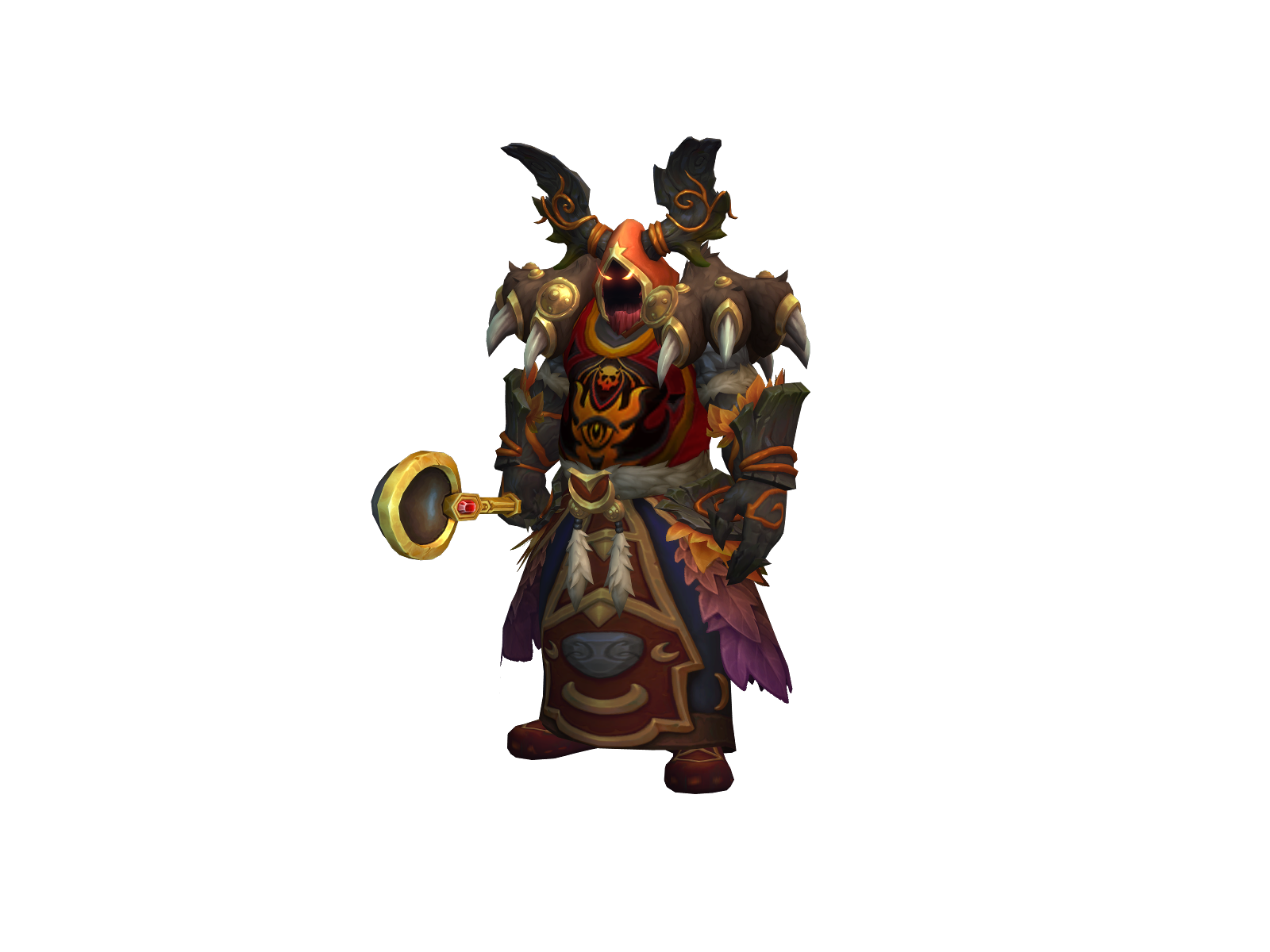 Zepherine 3D character render