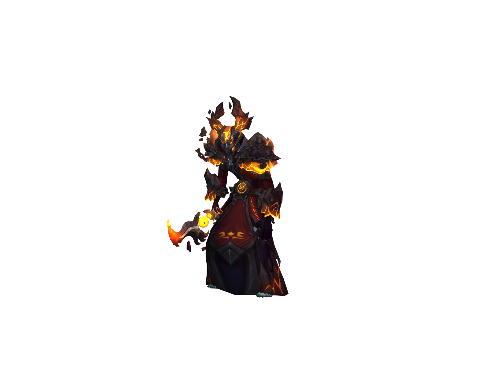 Luxifer 3D character render
