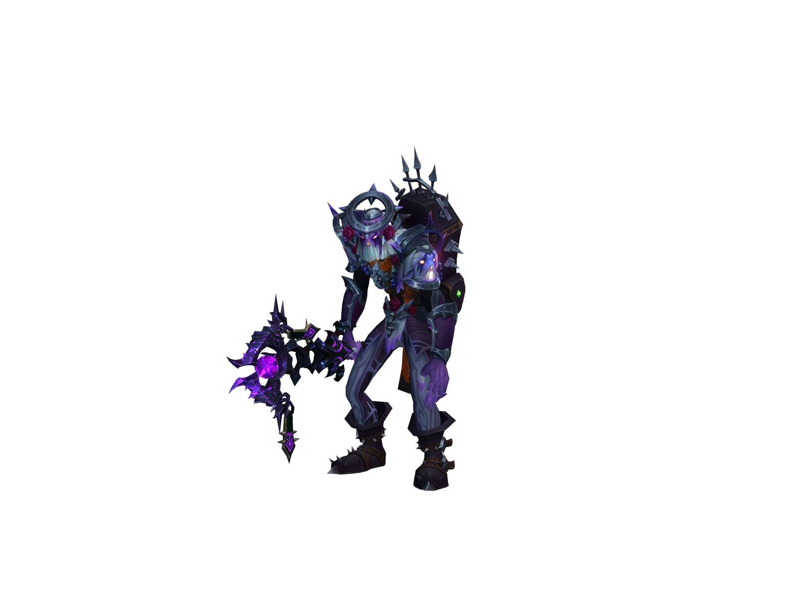 Dèath 3D character render