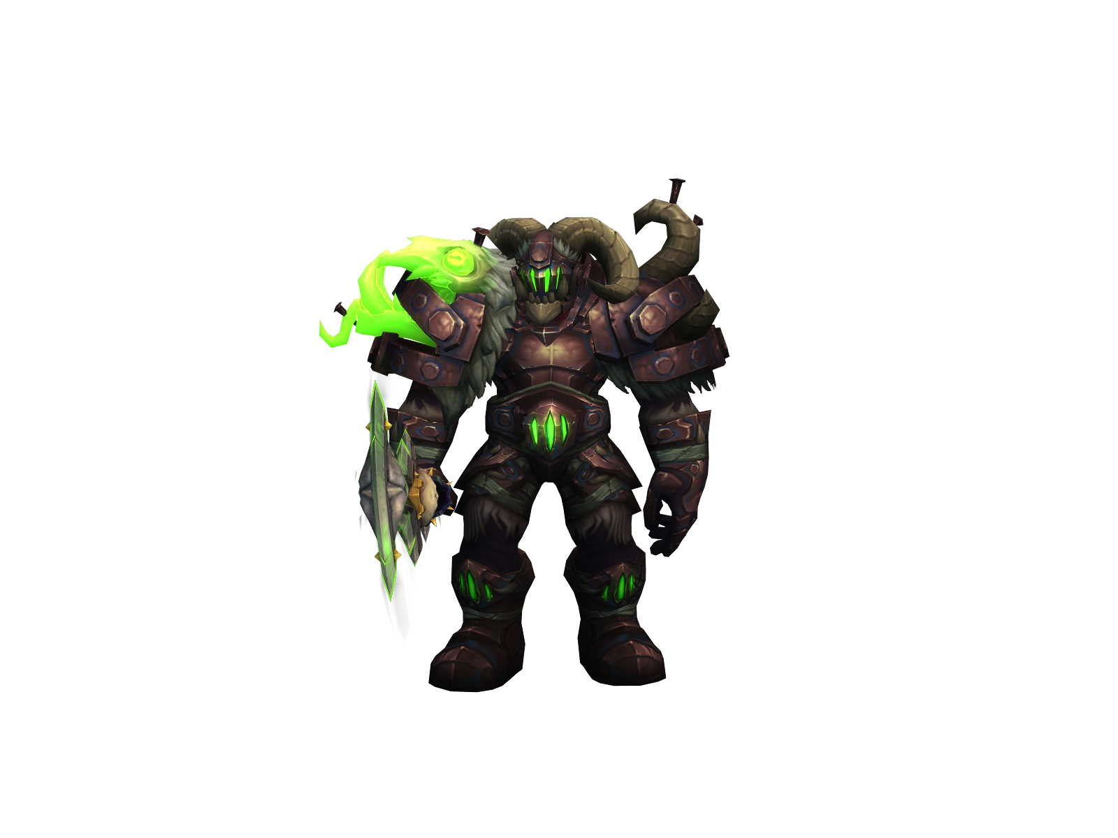Gromalok 3D character render