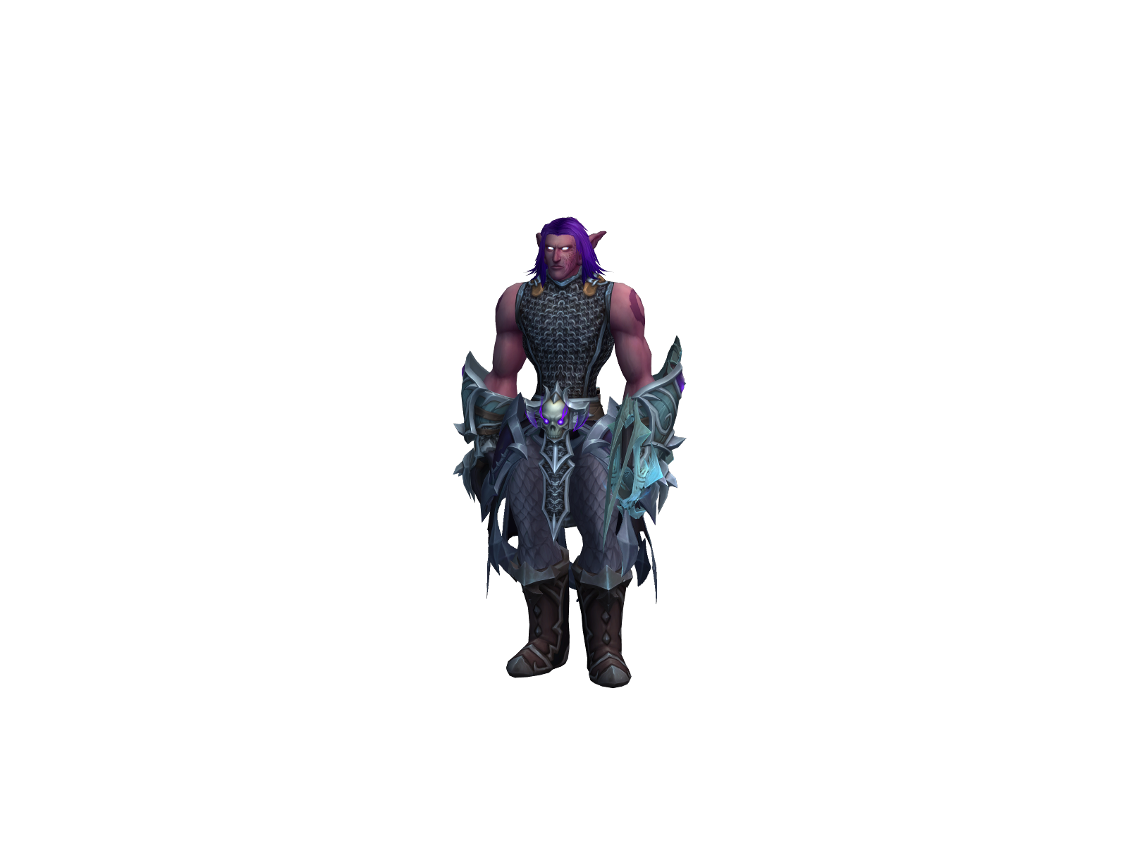 Skirbander 3D character render