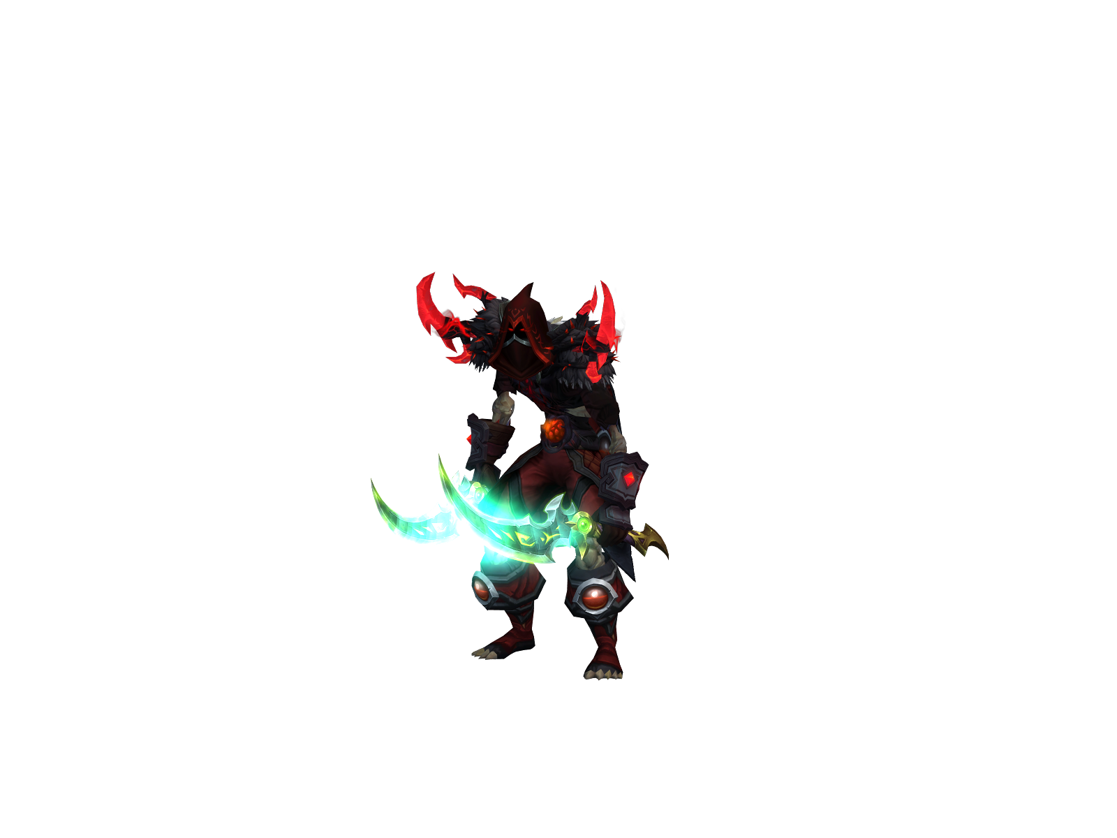 Chusokiller 3D character render