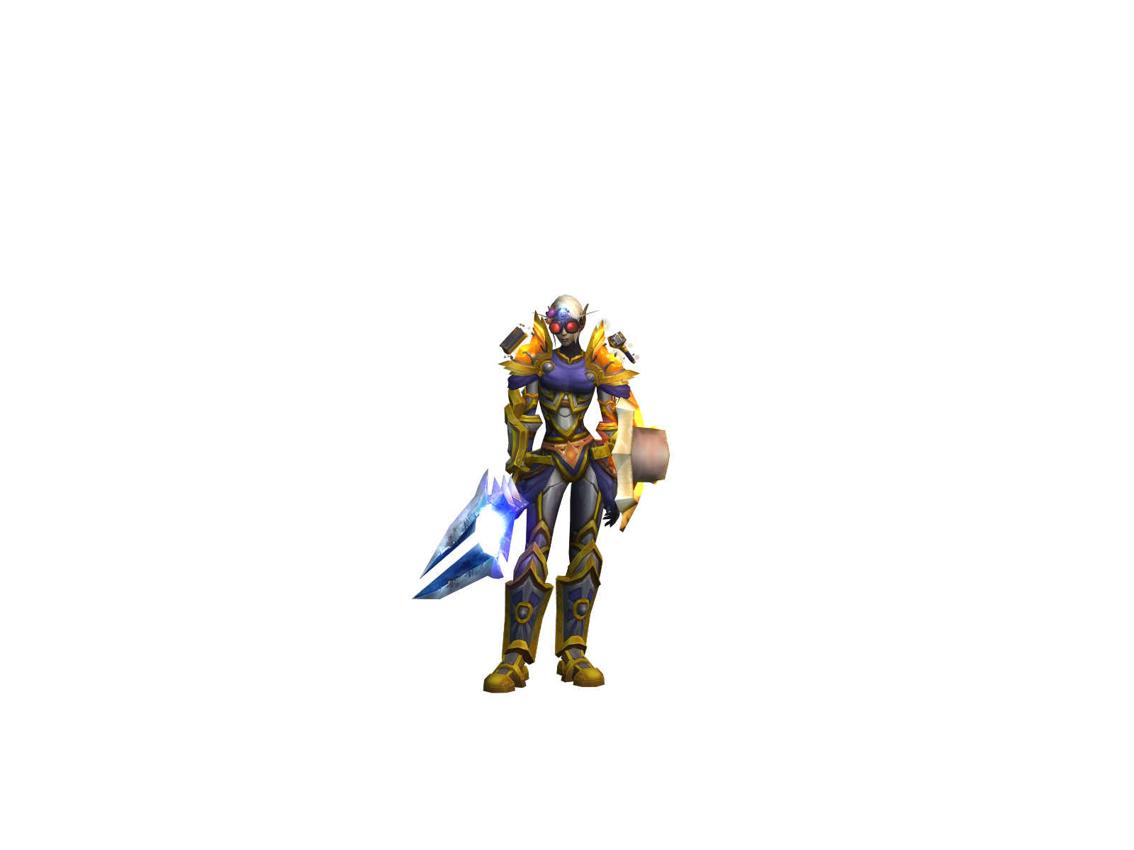 Rädîätîøn 3D character render