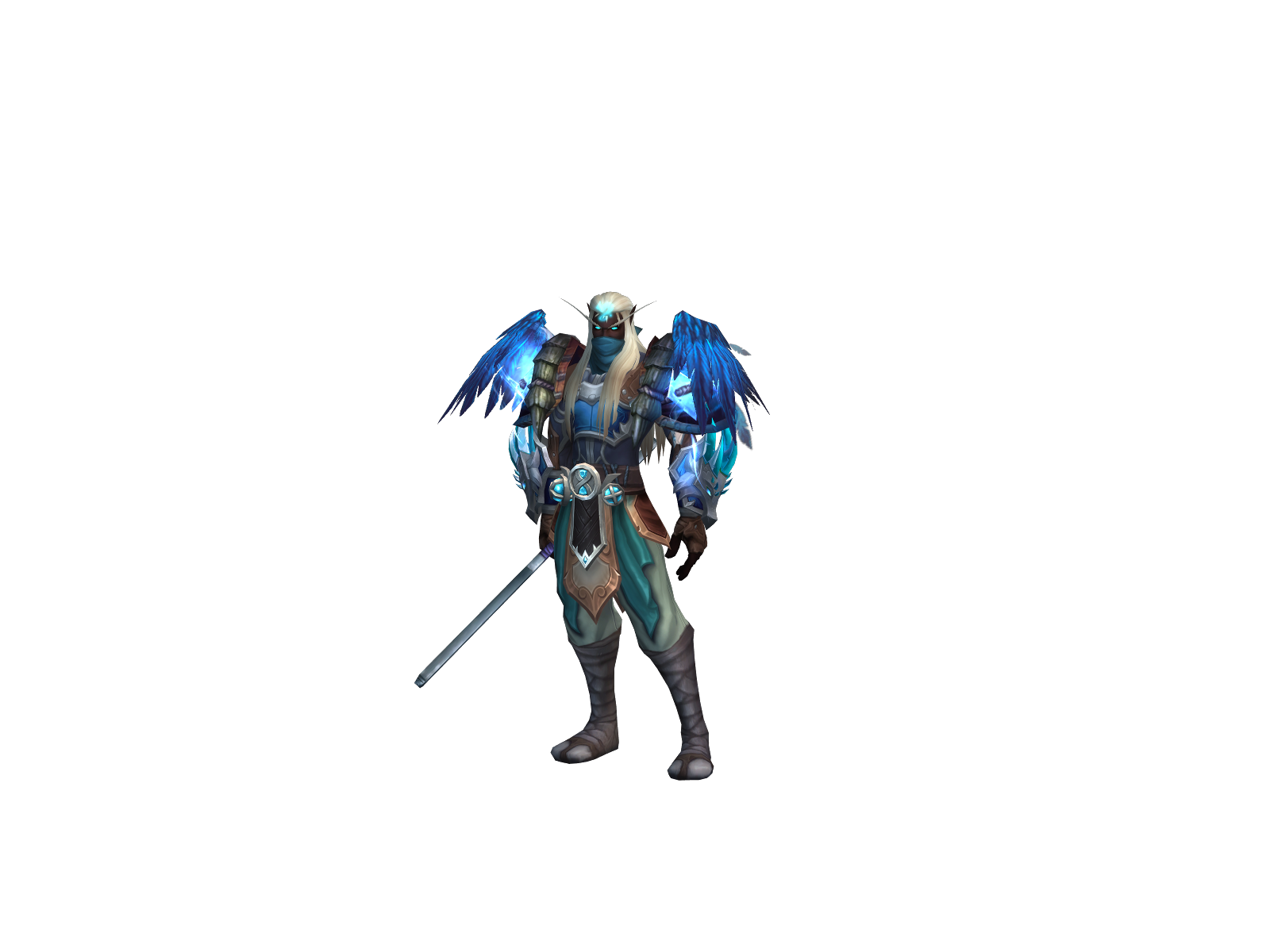 Drîzt 3D character render