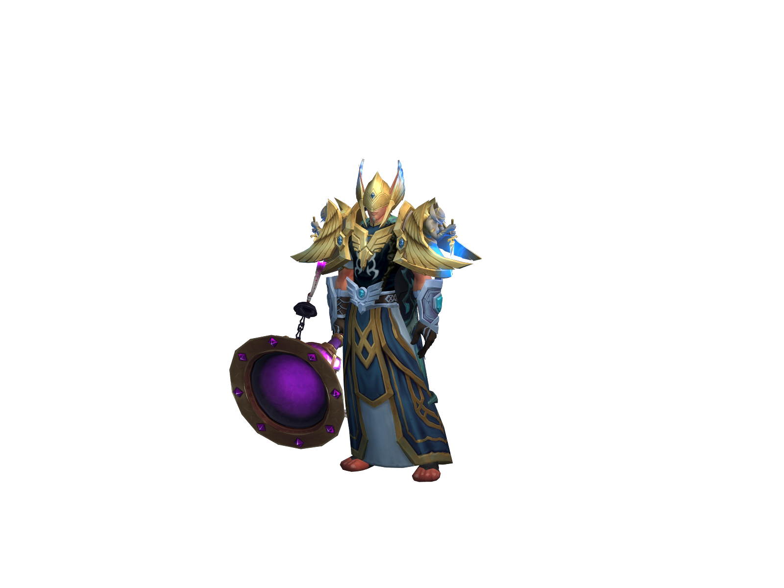 Vismonk 3D character render