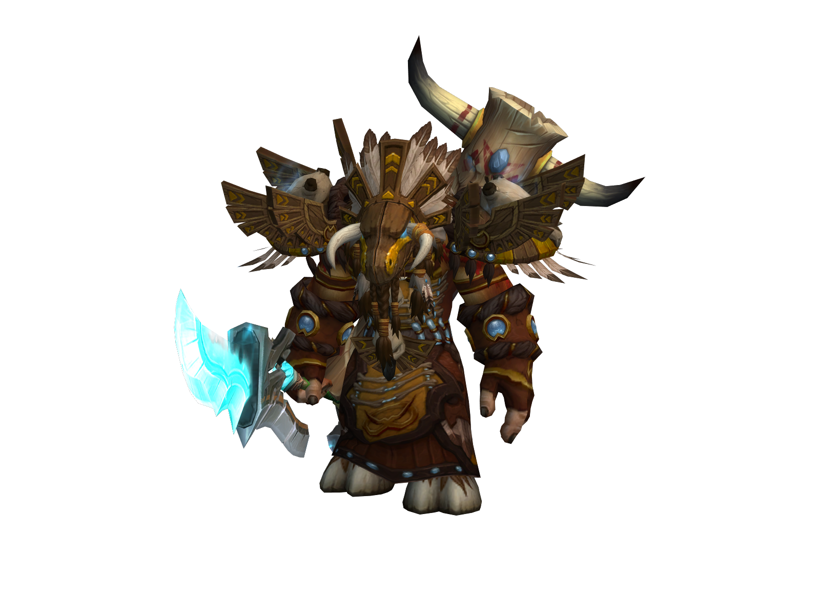 Morkrom 3D character render