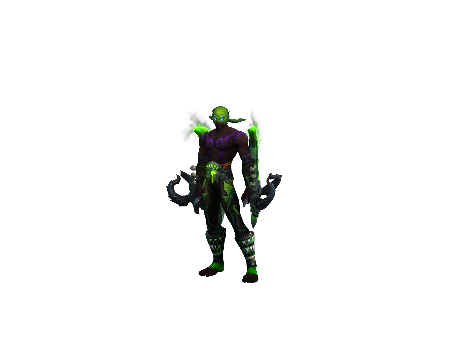 Shadrow 3D character render