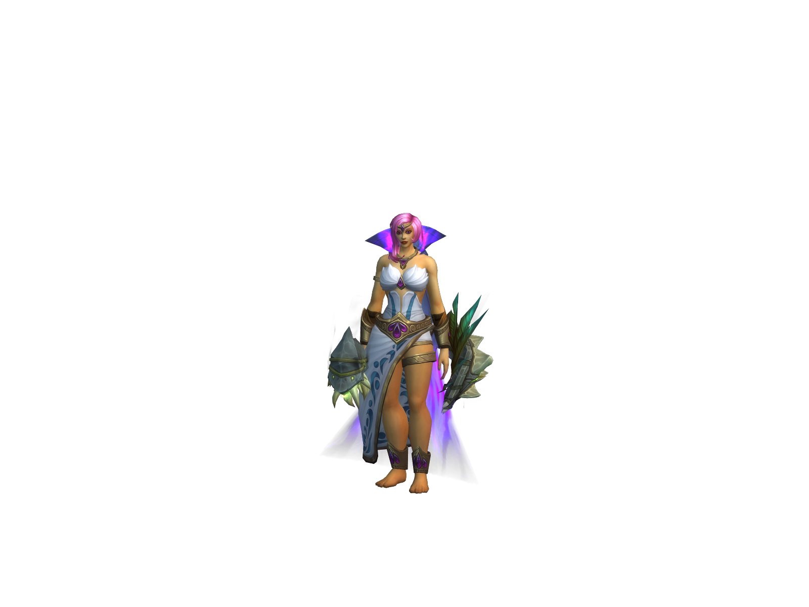 Destiney 3D character render