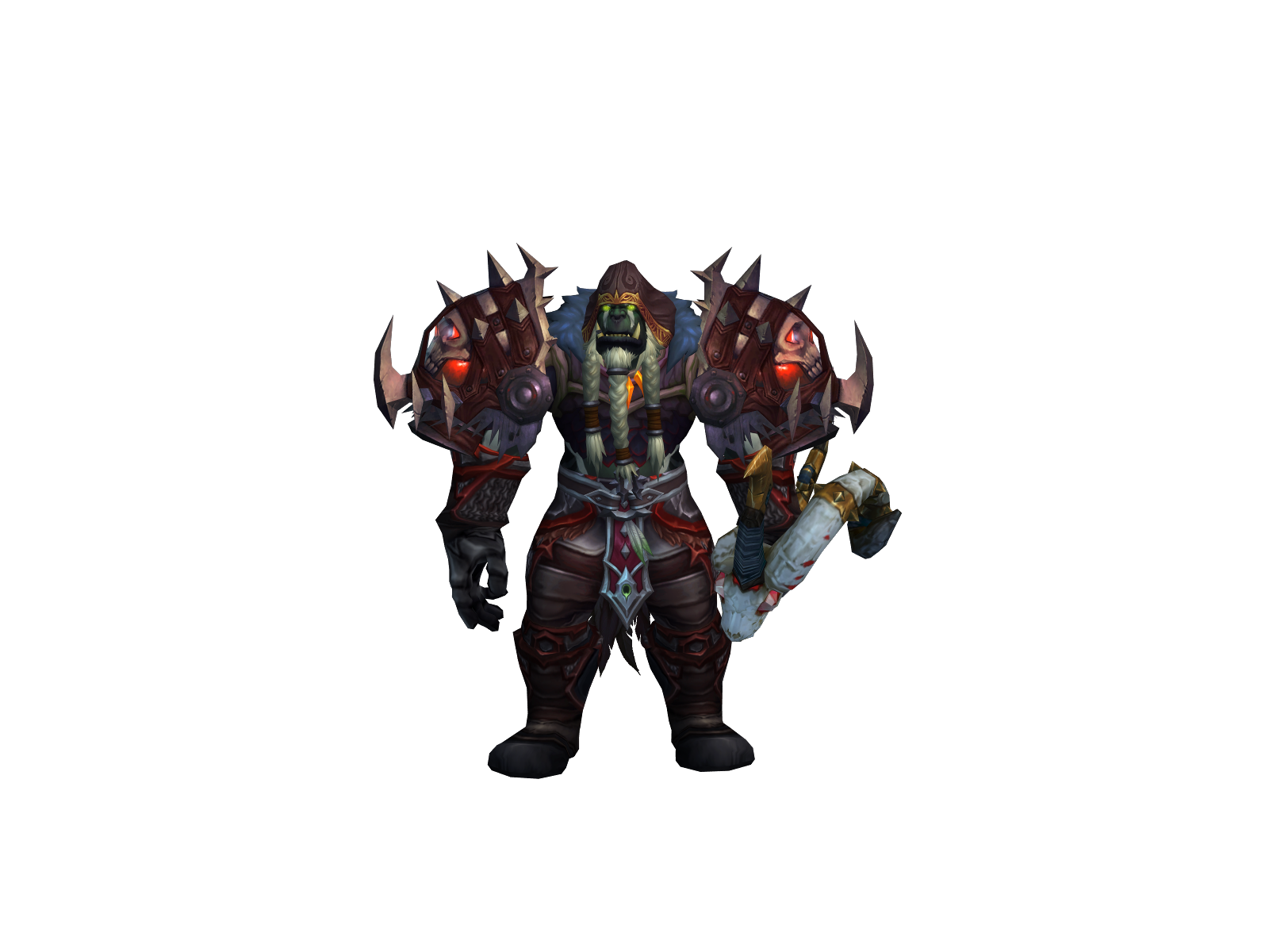Nvra 3D character render