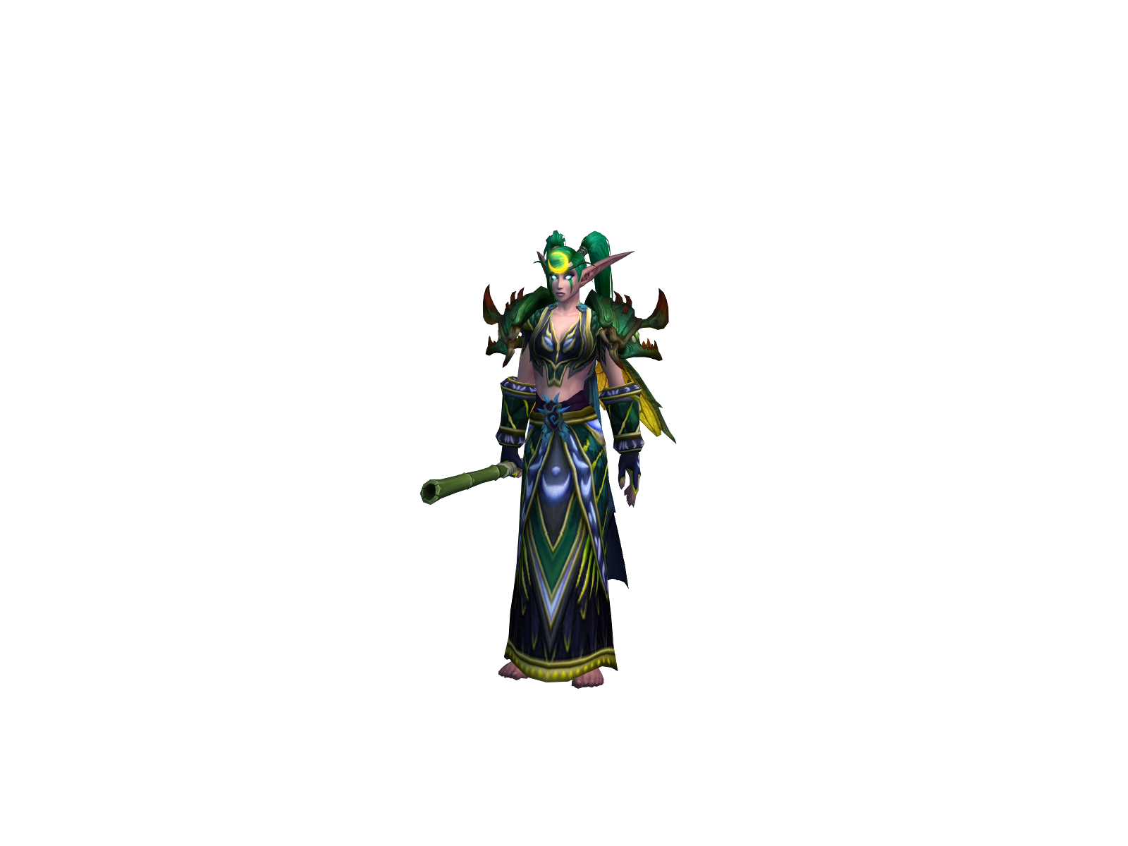 vampa 3D character render