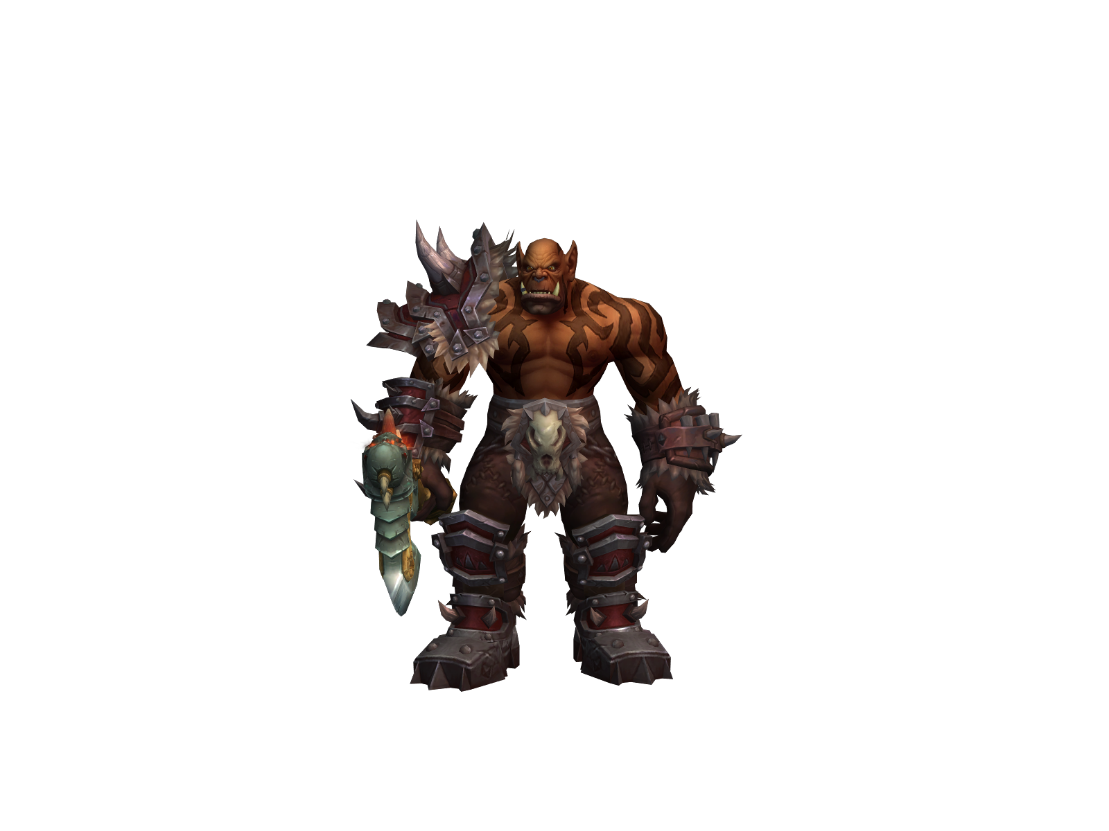 Guärrosh 3D character render