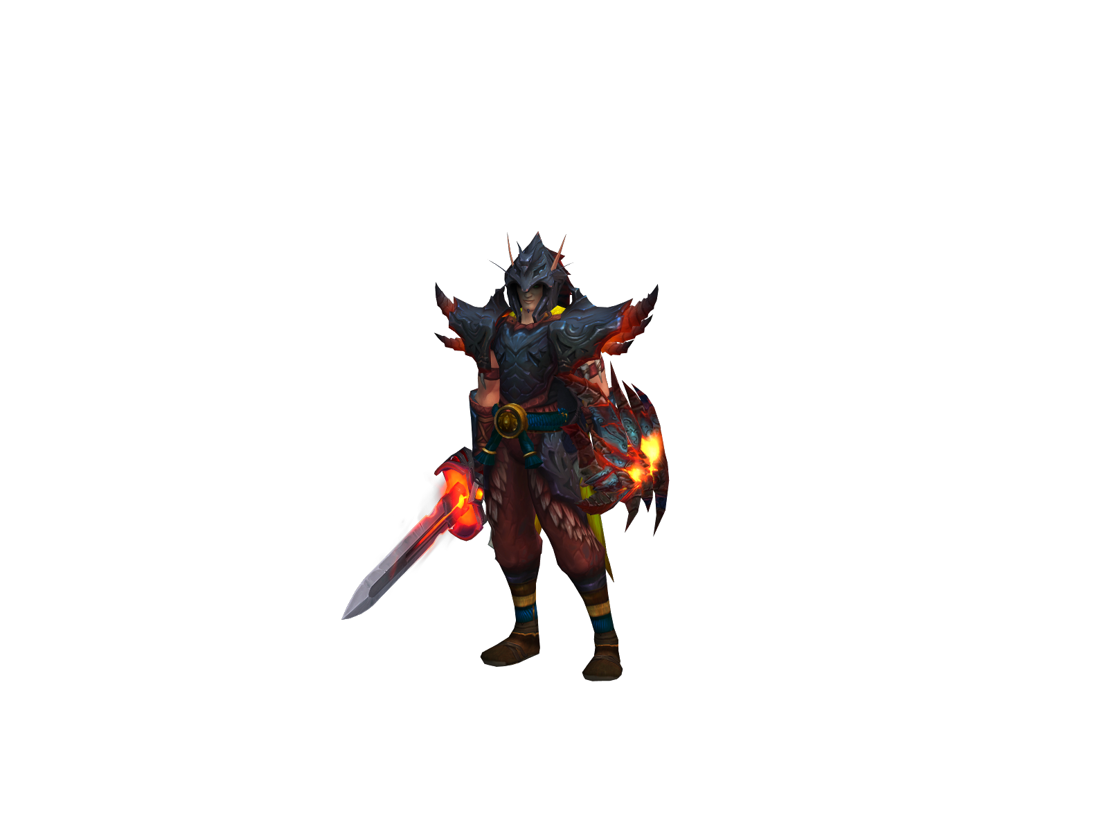 Chocosci 3D character render