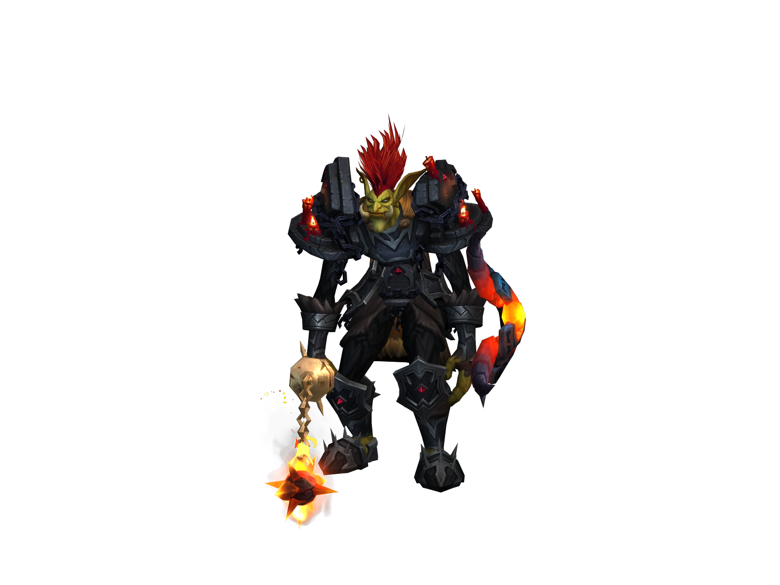 Fankimen 3D character render
