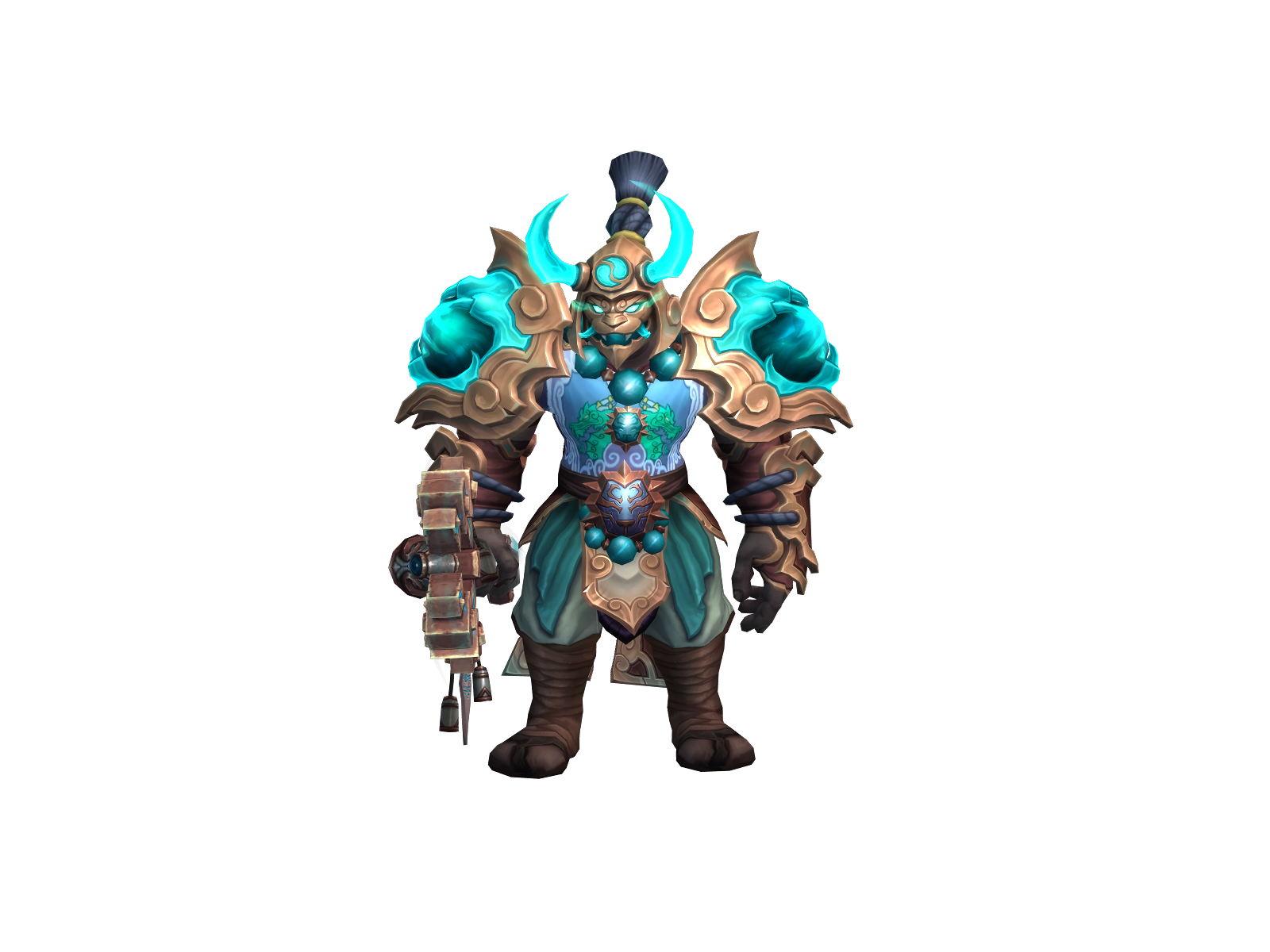 Kyai 3D character render