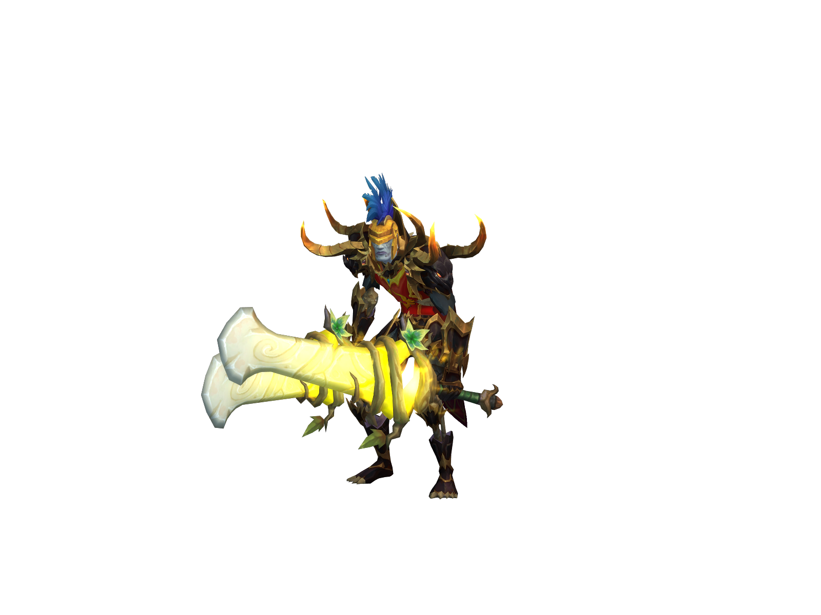Irva 3D character render