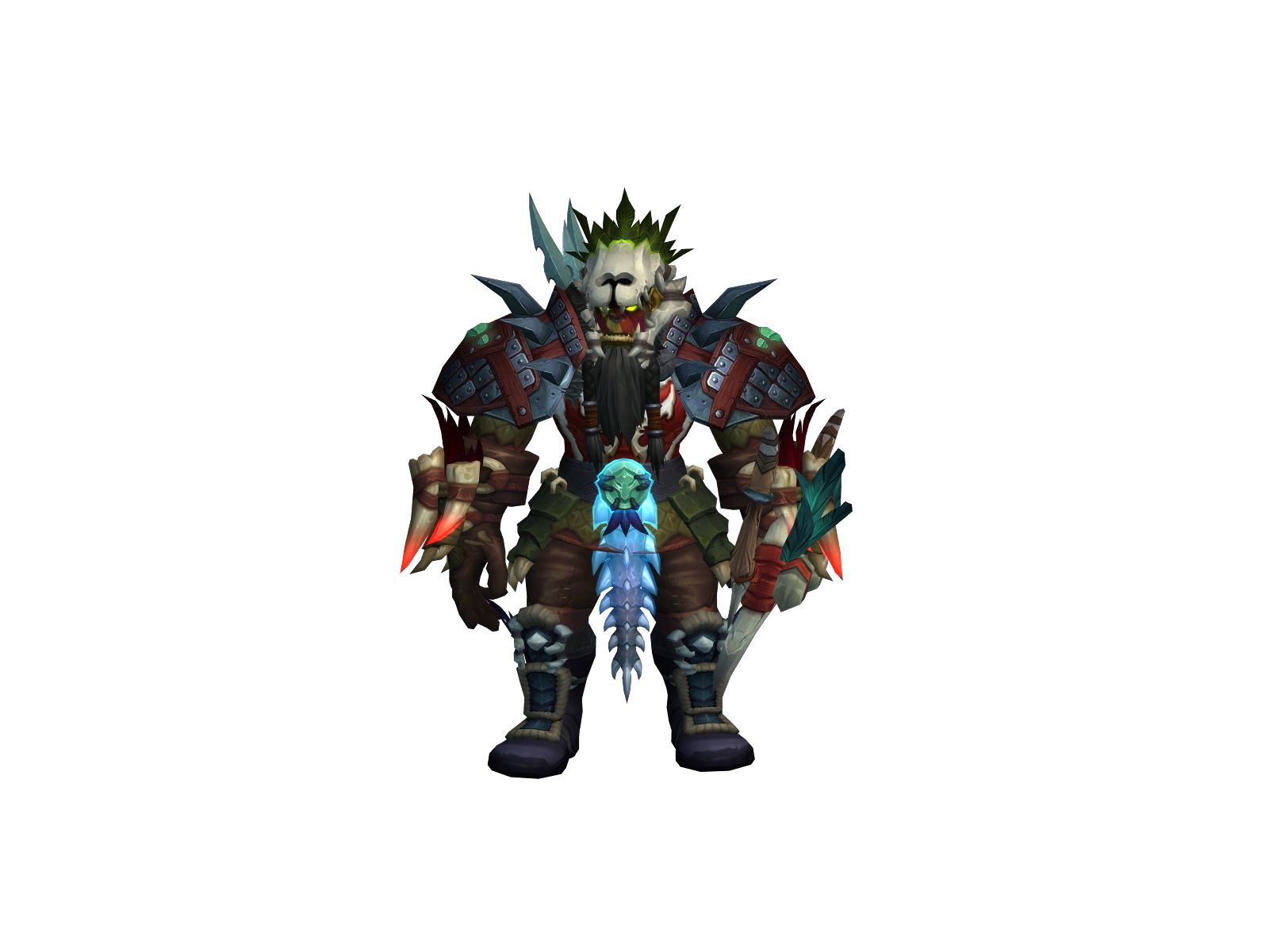 Zargun 3D character render