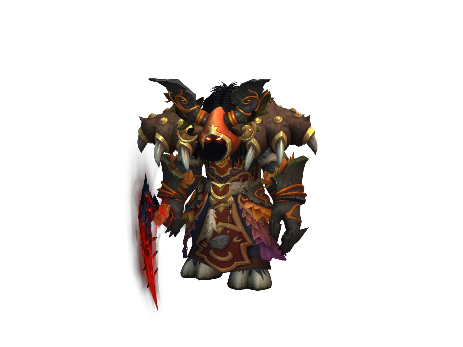 Tharugo 3D character render
