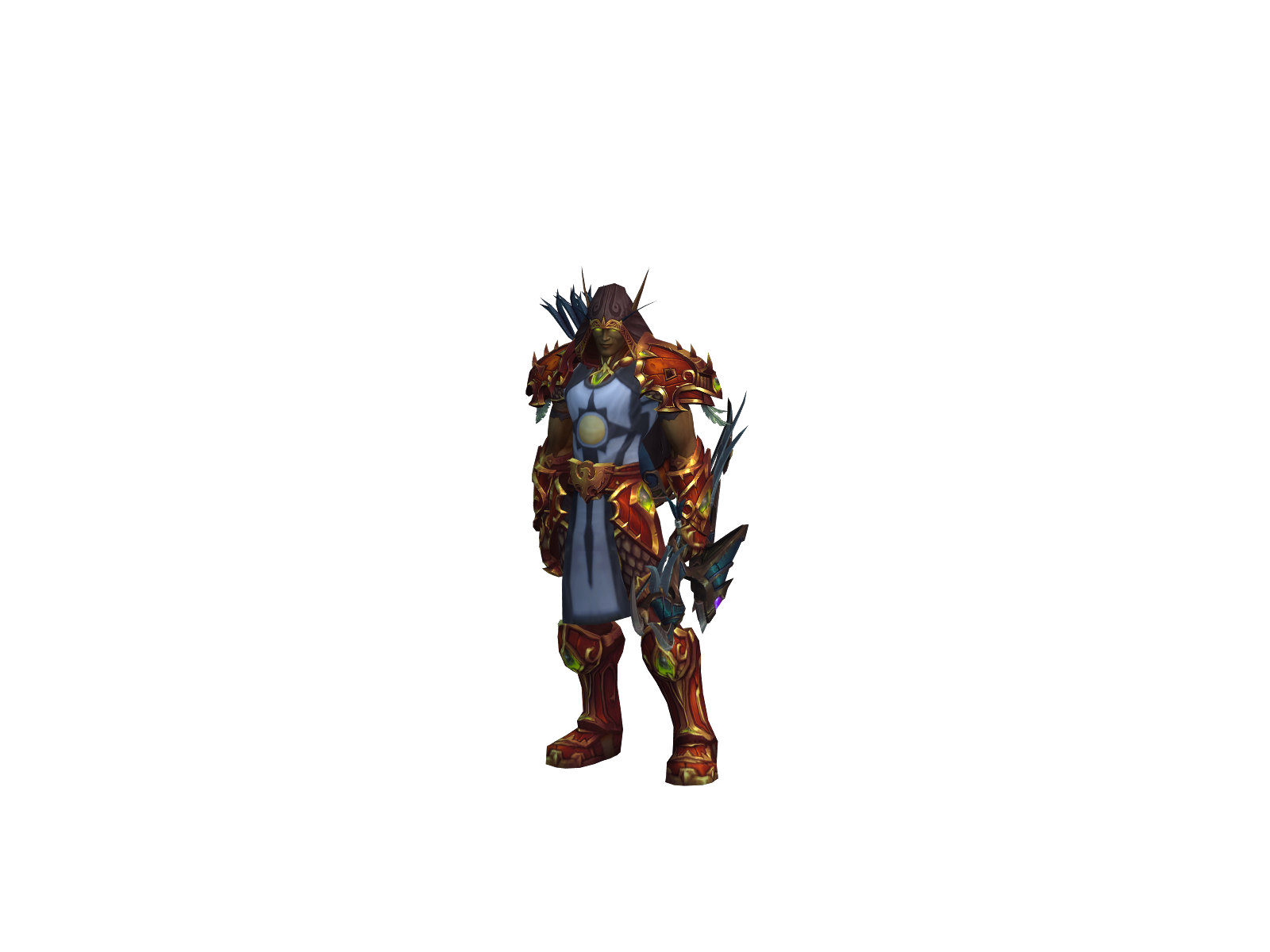 Serihu 3D character render