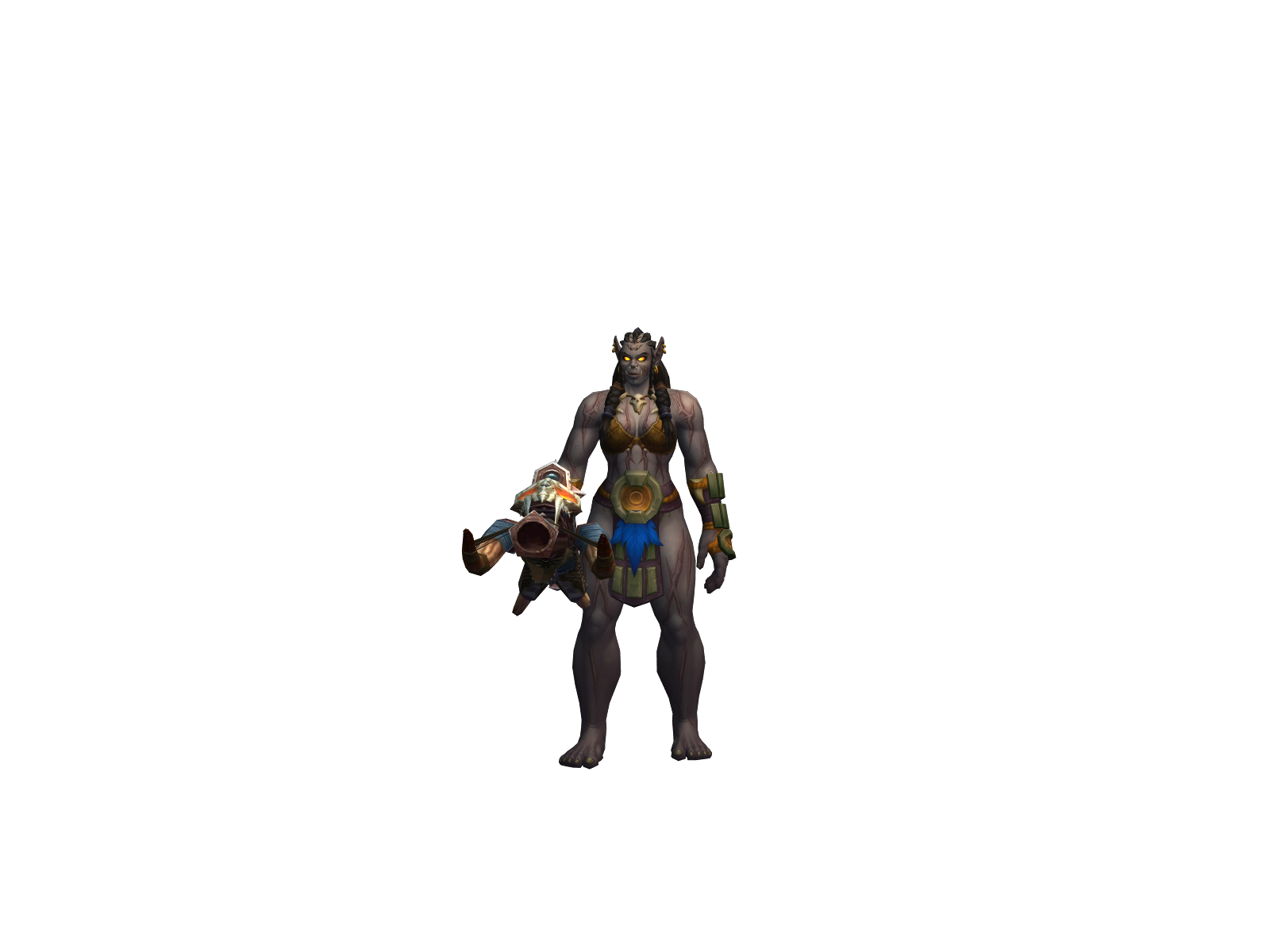 Huntermøøn 3D character render
