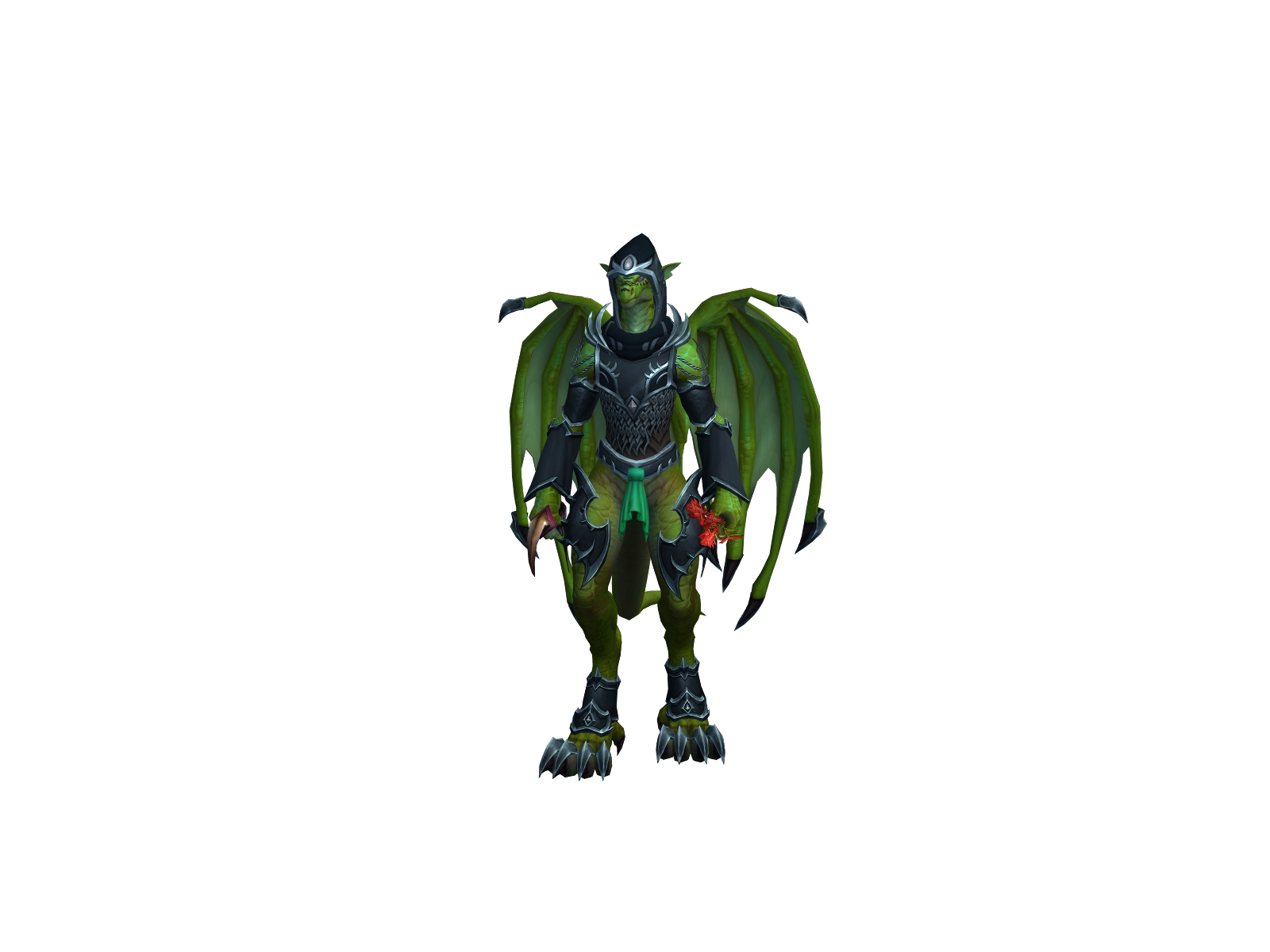 Misspeach 3D character render