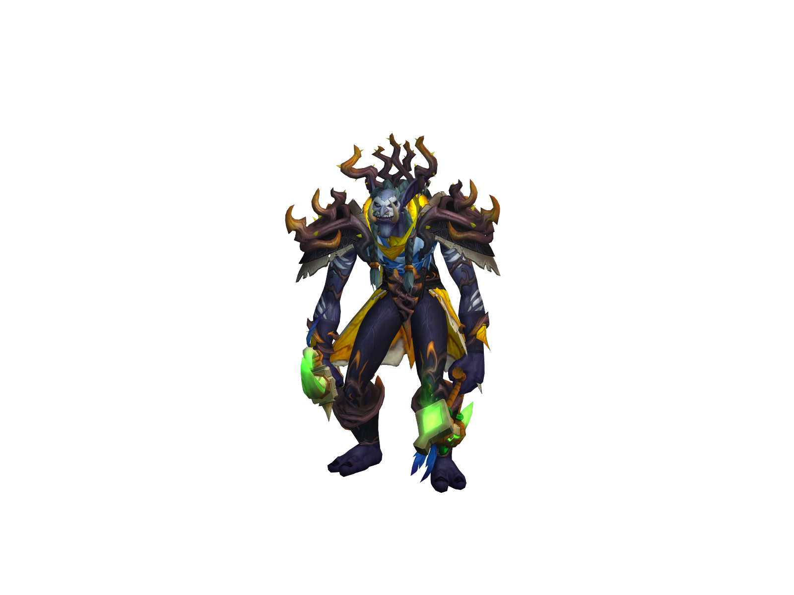 Caravis 3D character render
