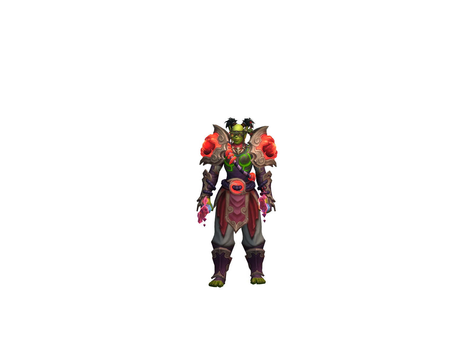 Greenyx 3D character render
