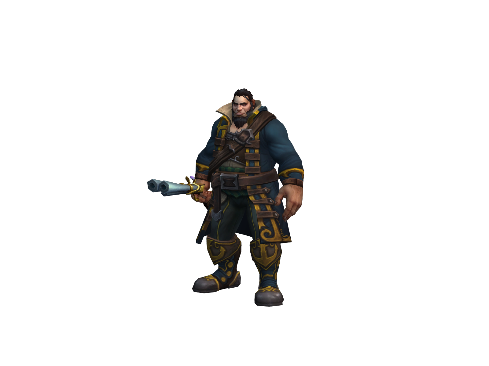 Dakkon 3D character render
